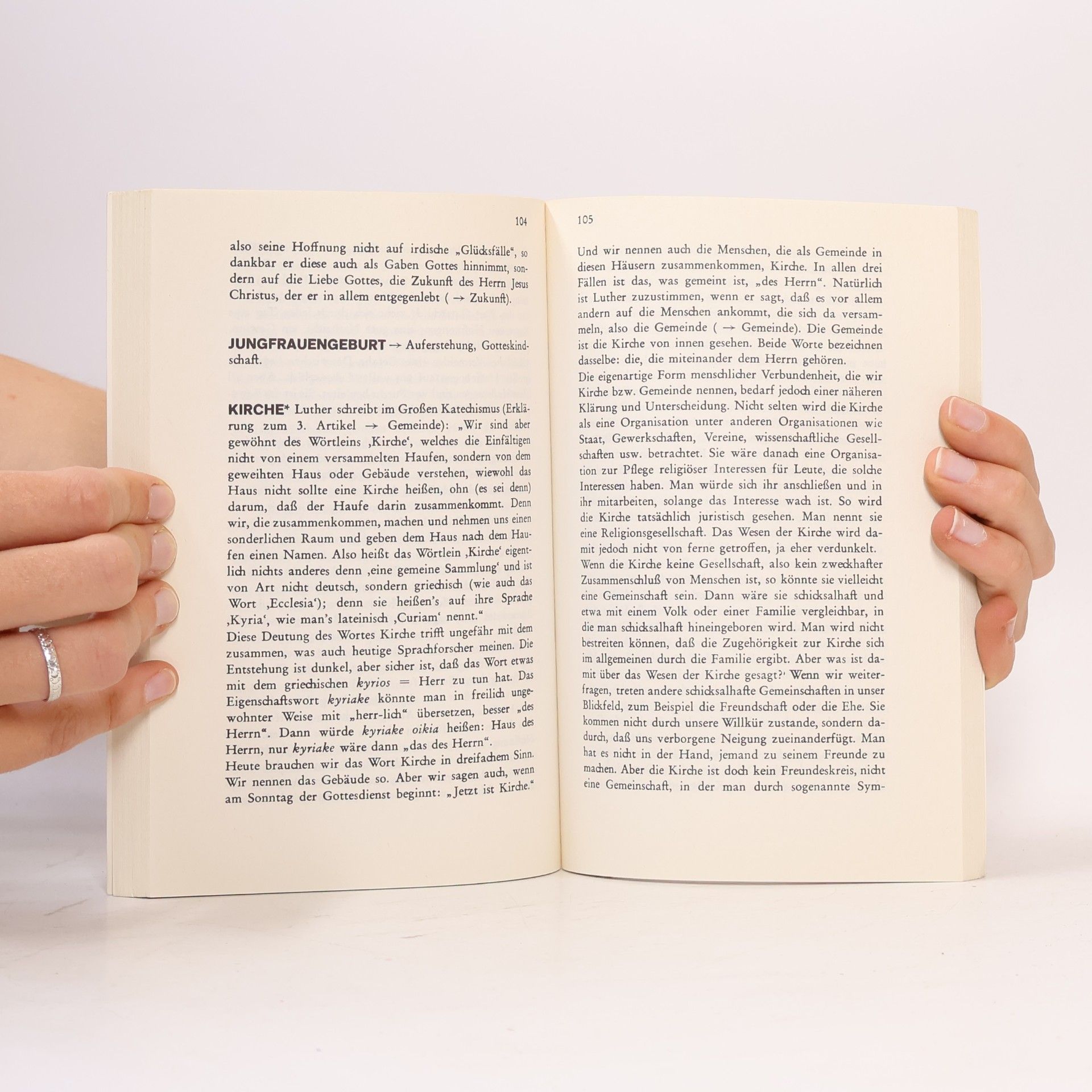Walter Uhsadel Kleines Begriffslexikon biblisch-theologischer Grundbegriffe