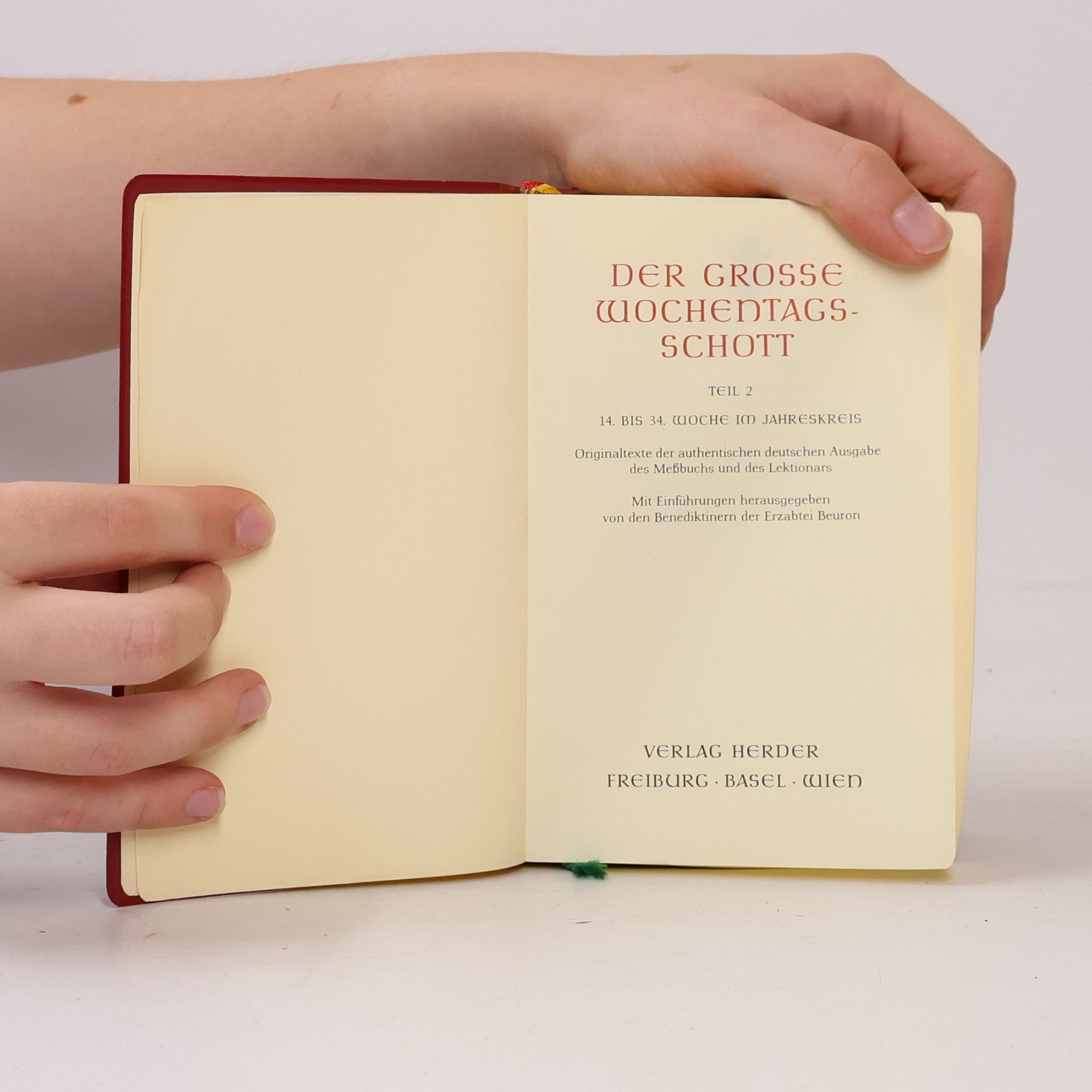 Autorenkollektiv Der Grosse Wochentags-Schott II