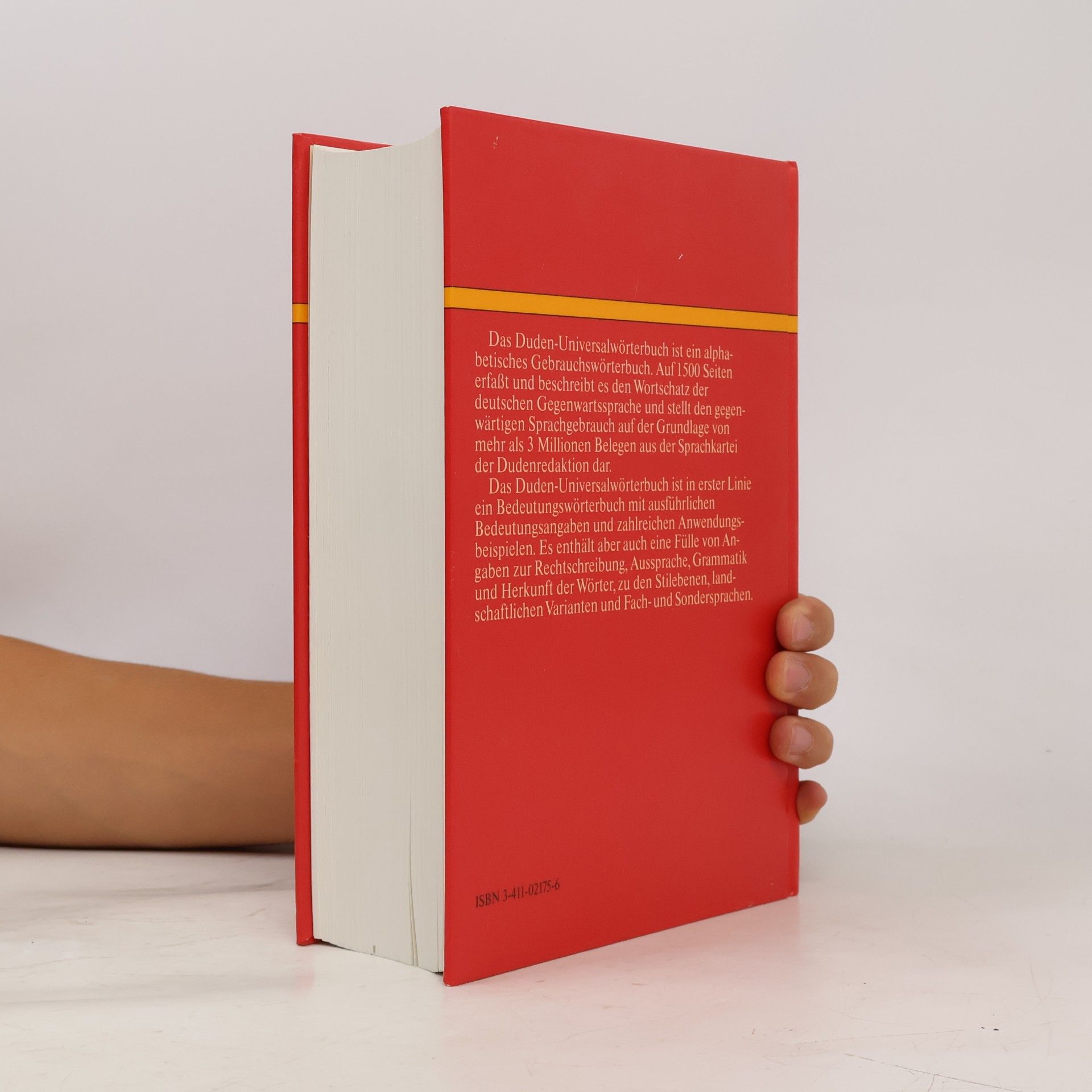 Günther Drosdowski Duden "Deutsches Universalwörterbuch"