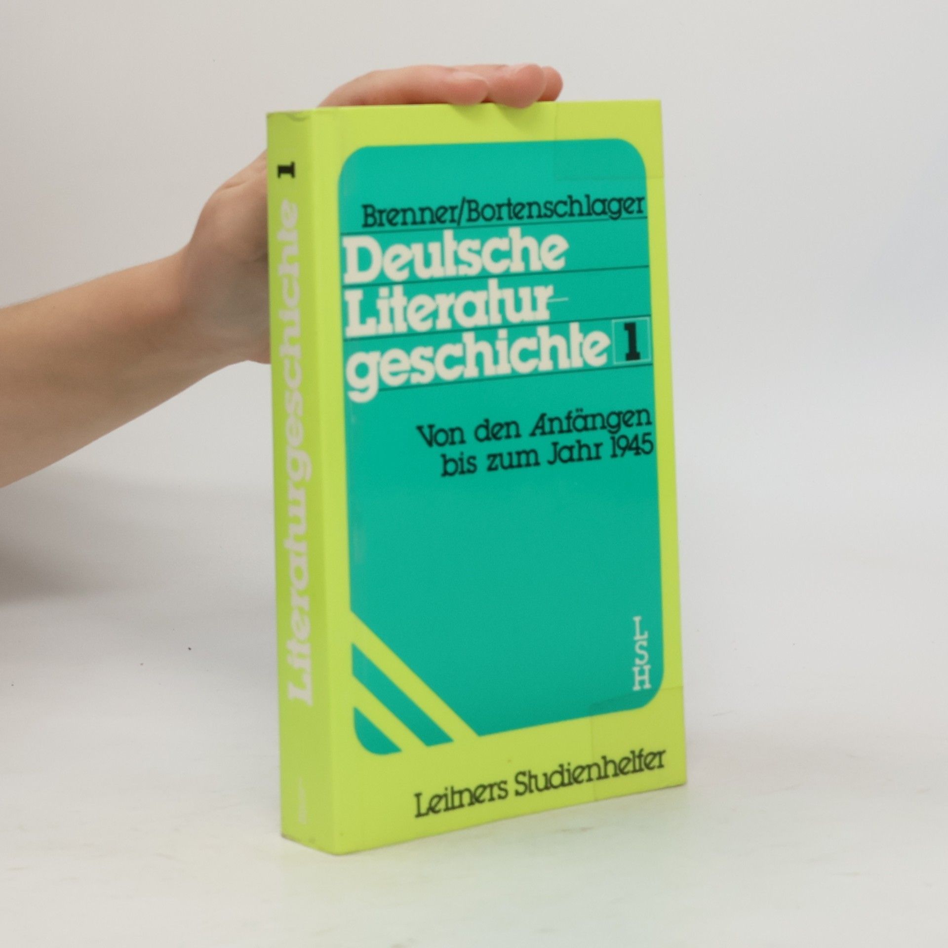Wilhelm Bortenschlager Deutsche Literaturgeschichte 1