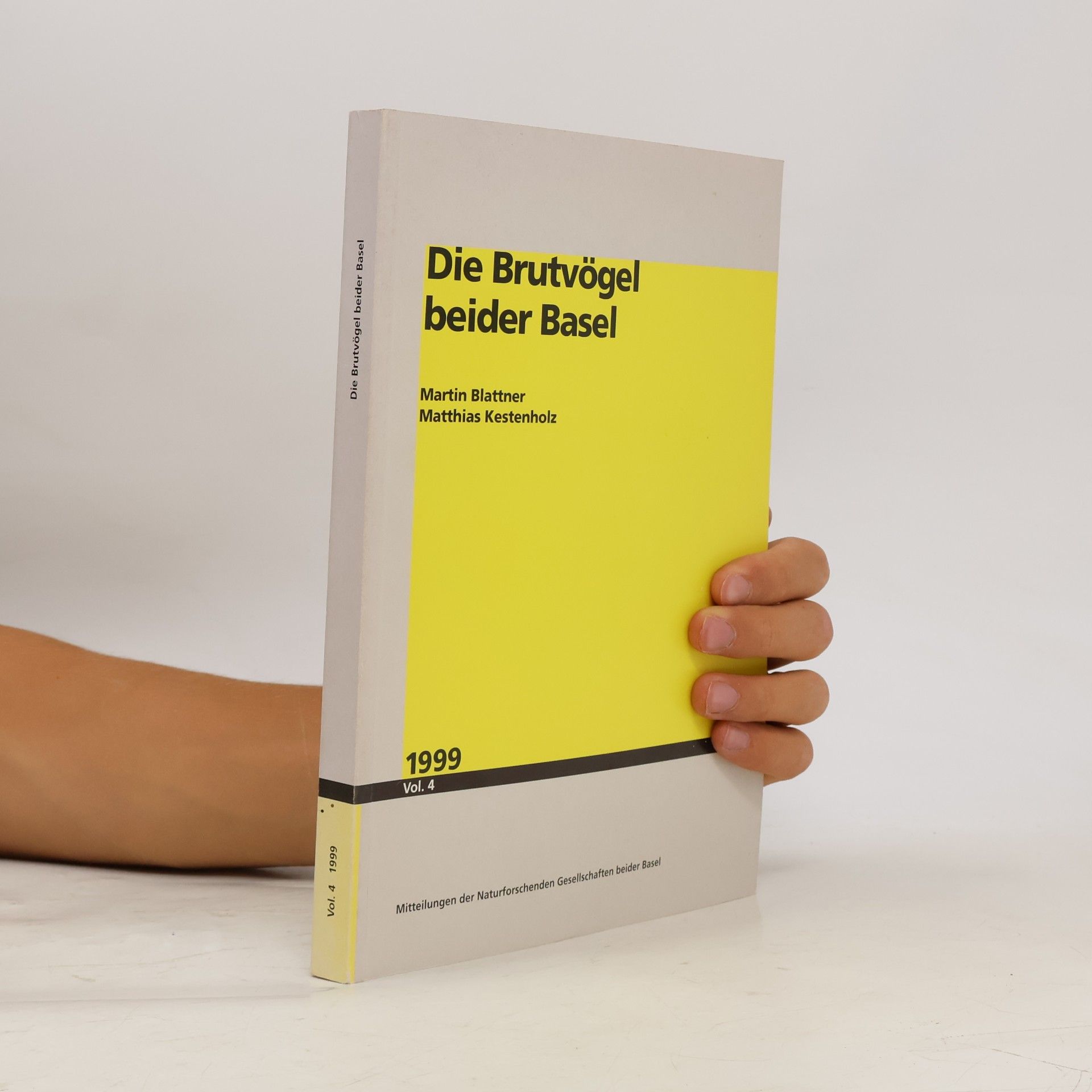 Martin Blattner Die Brutvögel beider Basel