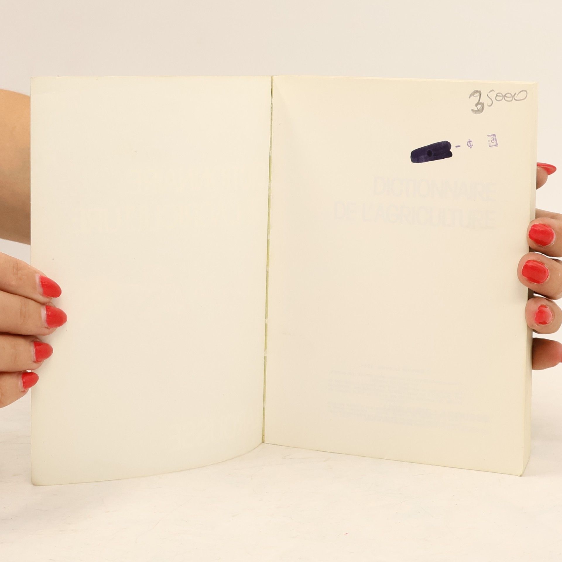 Kolektiv autorů Dictionnaire de l'Agriculture