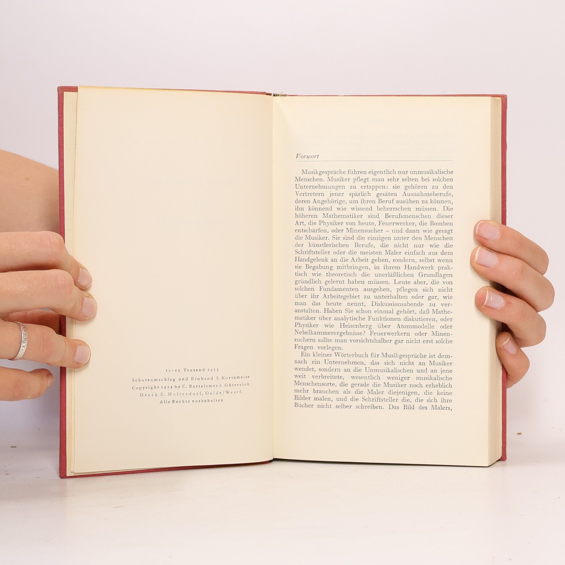 Paul Fechter Kleines Wörterbuch für Kunstgespräche