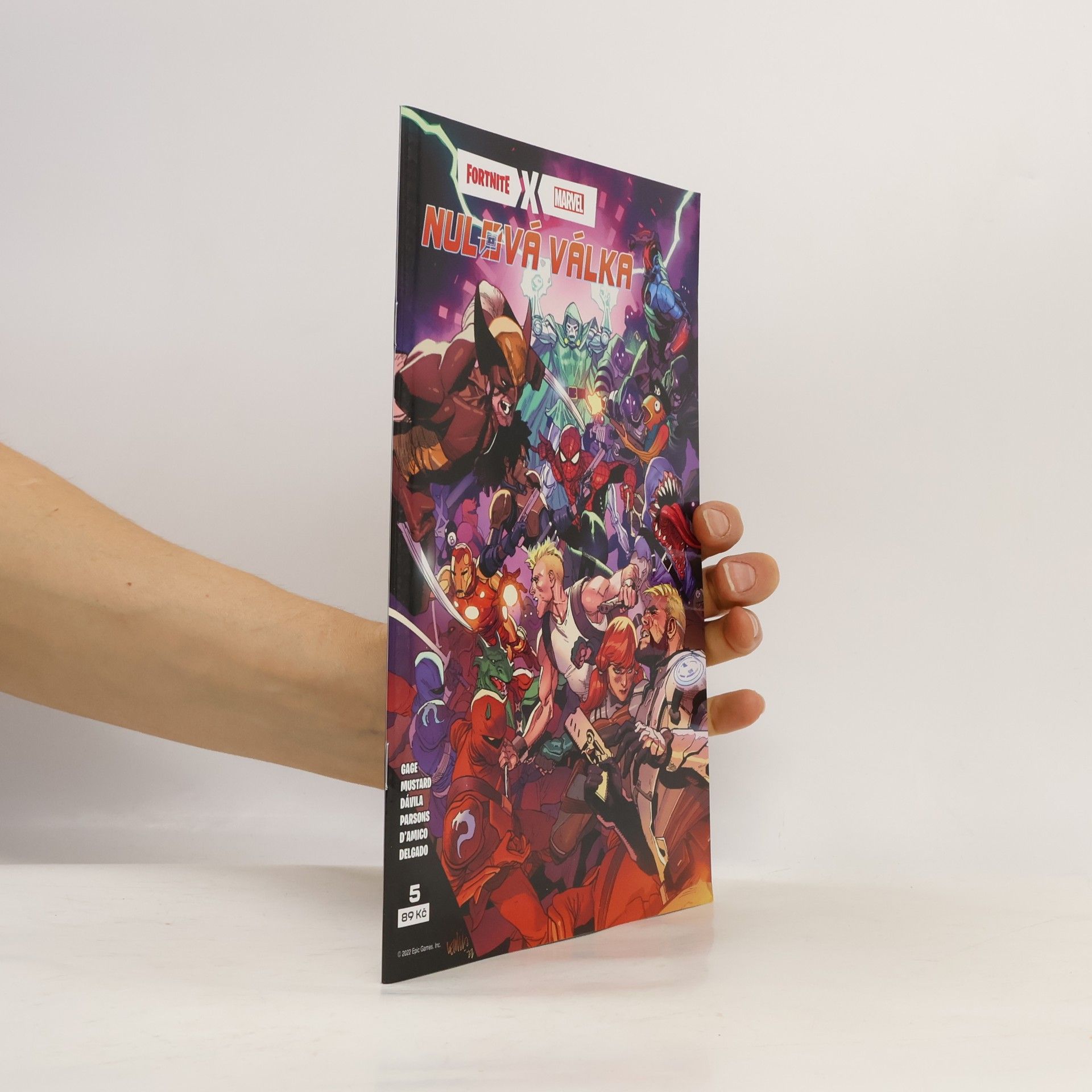 Autorenkollektiv Fortnite X Marvel. Nulová válka 5