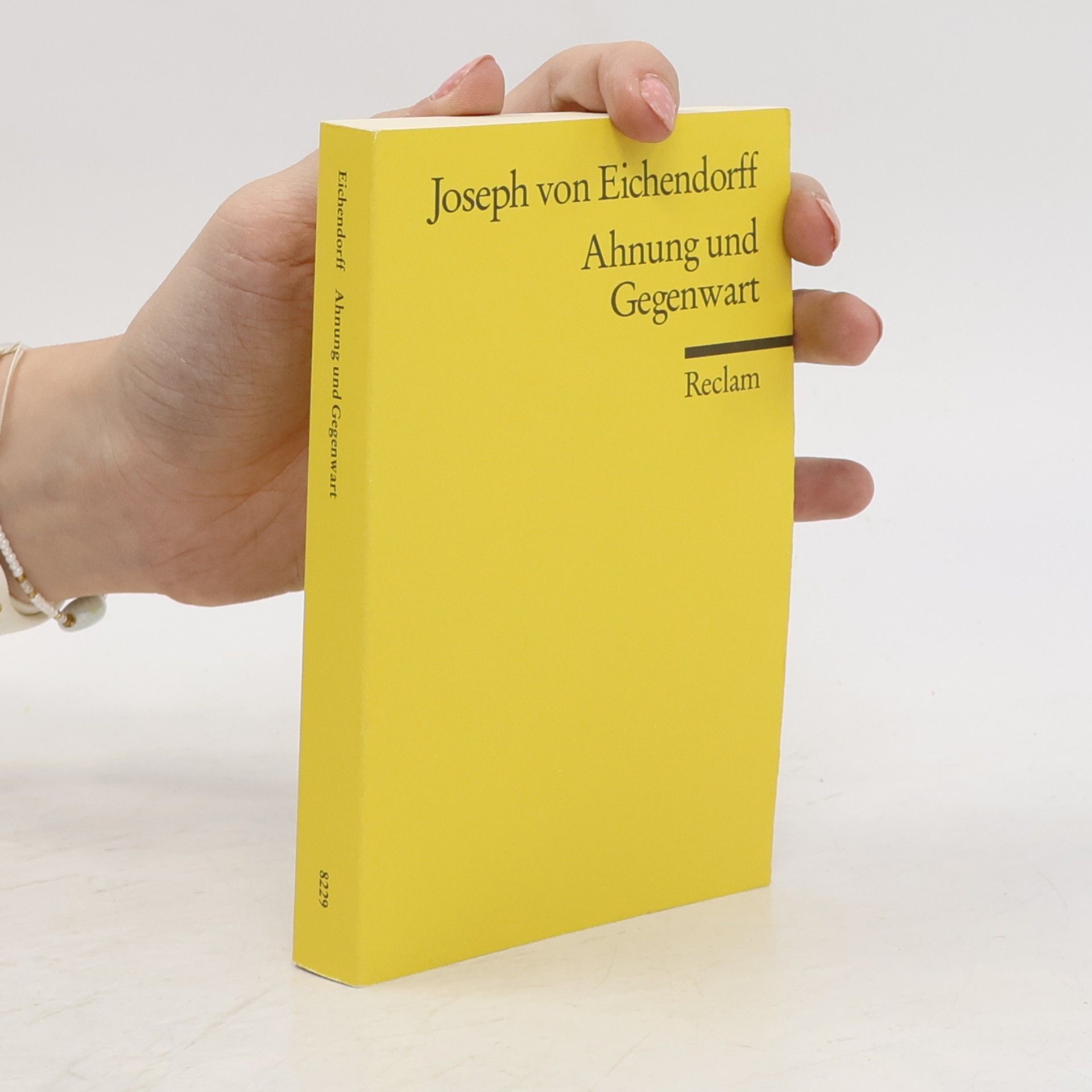 Joseph von Eichendorff Ahnung und Gegenwart