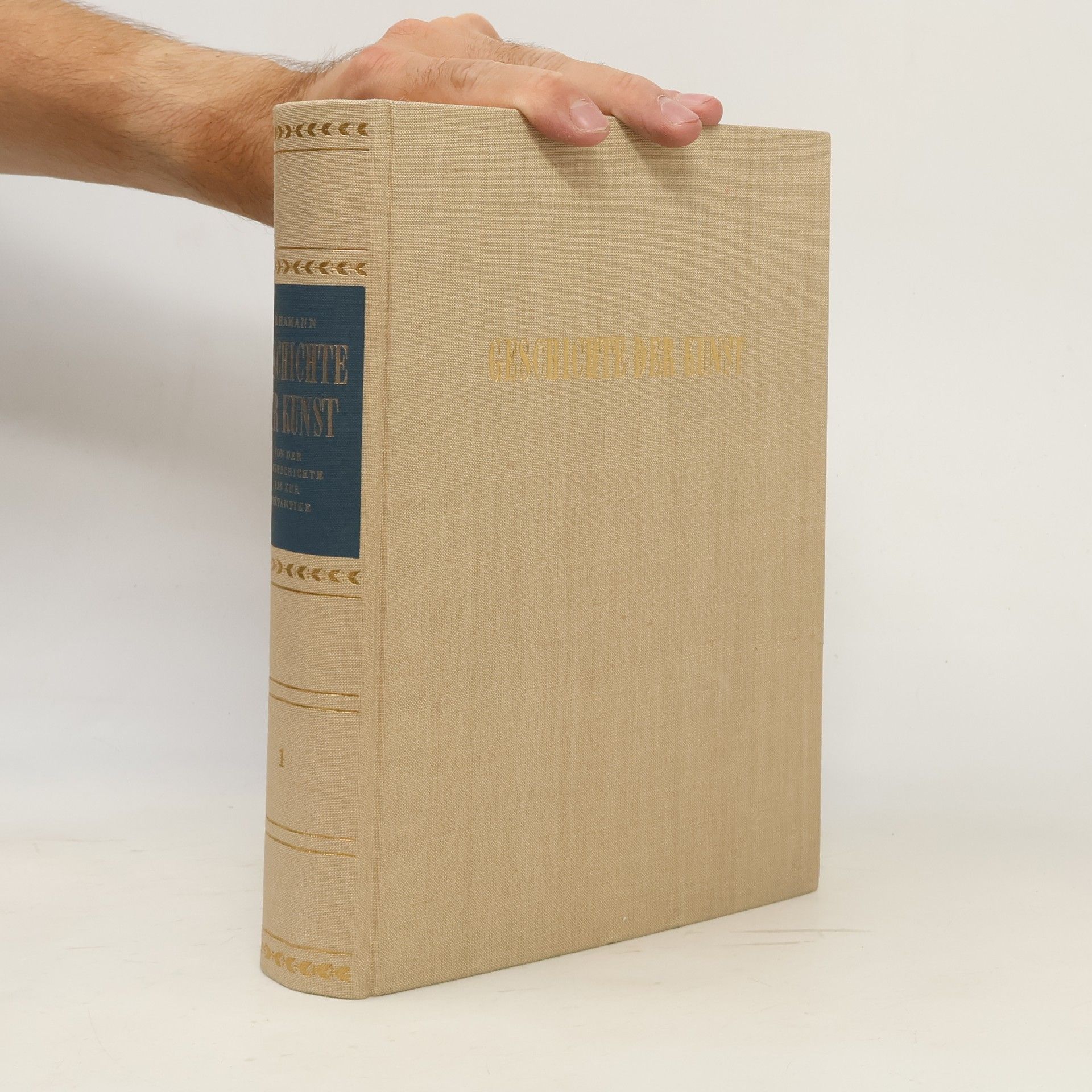 Richard Hamann Geschichte der Kunst I.