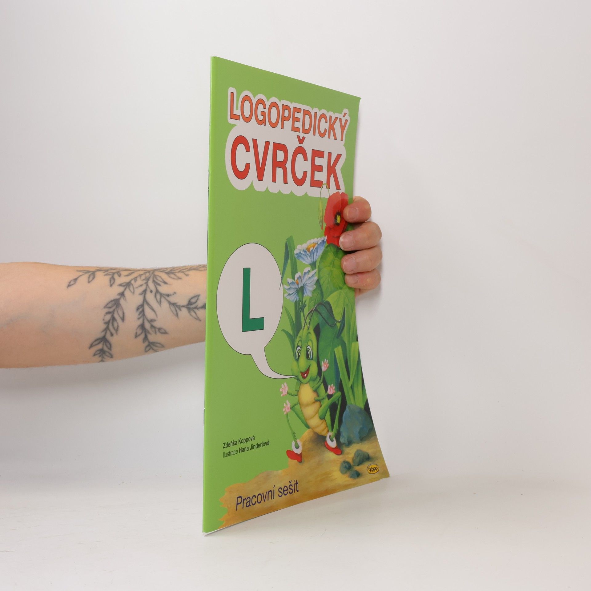 Logopedický cvrček : pracovní sešit. L