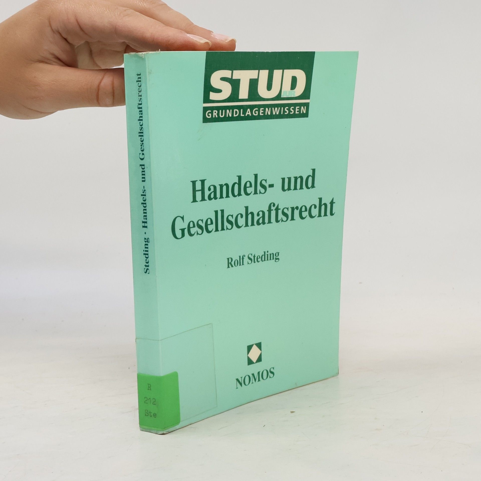 Stud Grundlagenwissen: Handels- und Gesellschaftsrecht