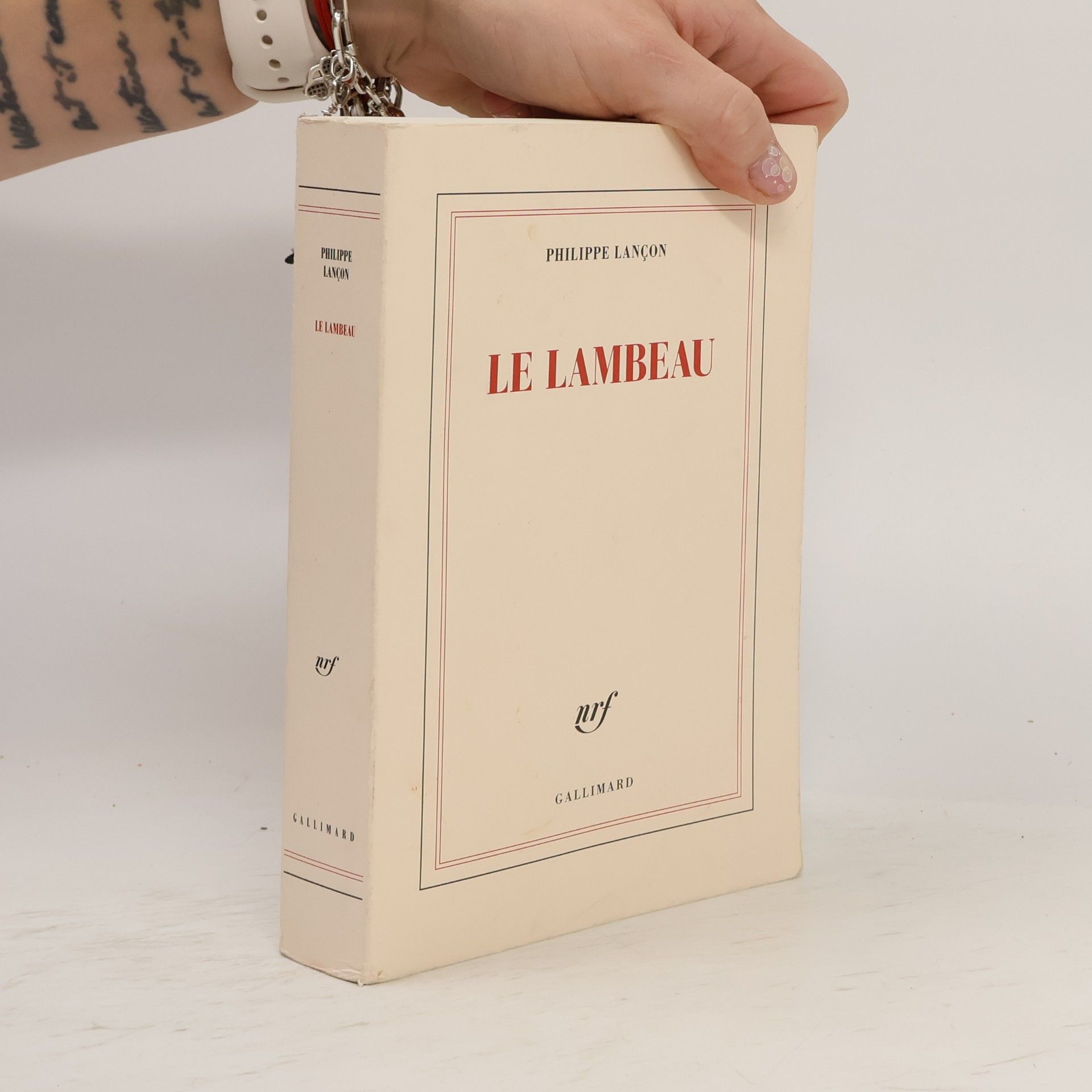 Philippe Lançon Le lambeau