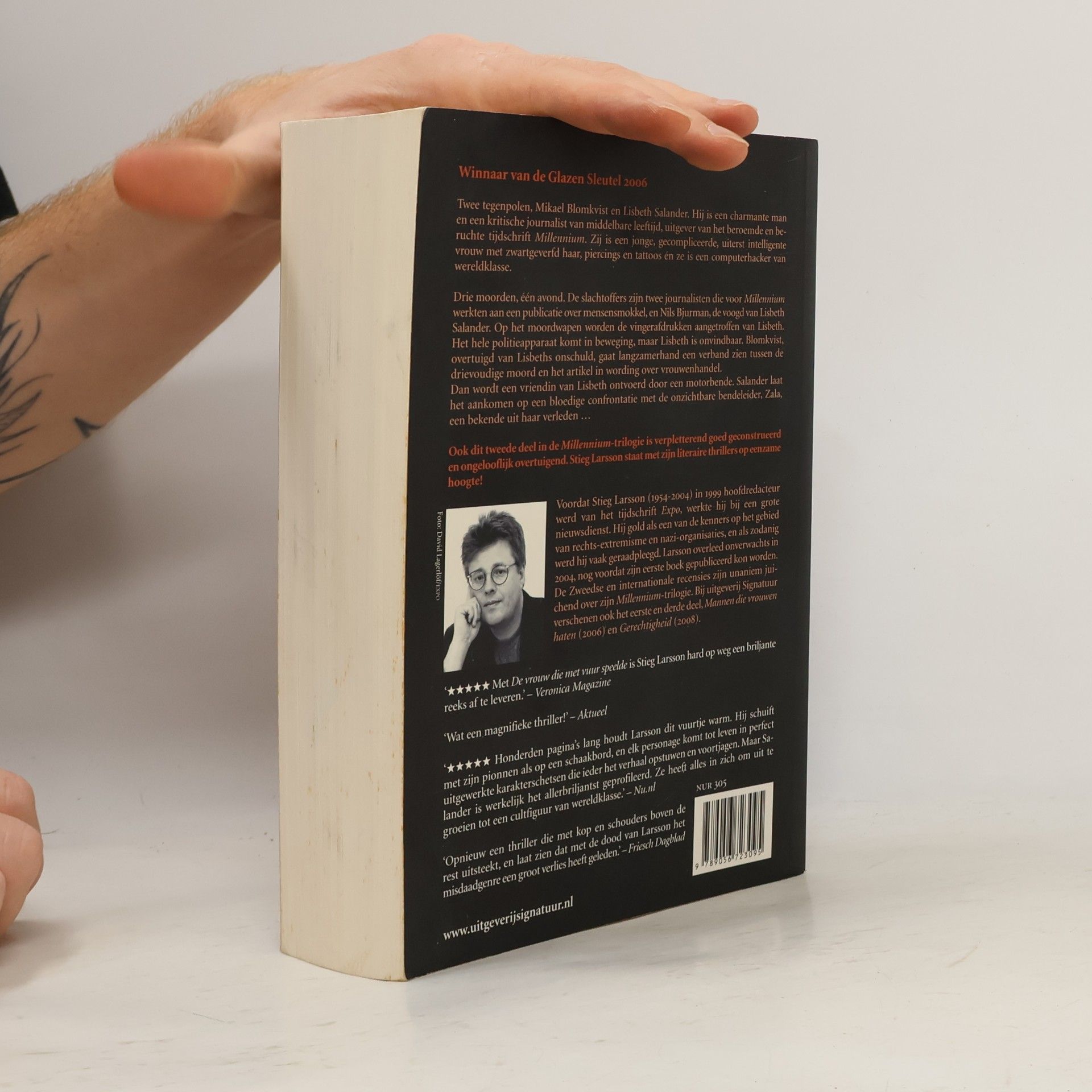 Stieg Larsson De vrouw die met vuur speelde