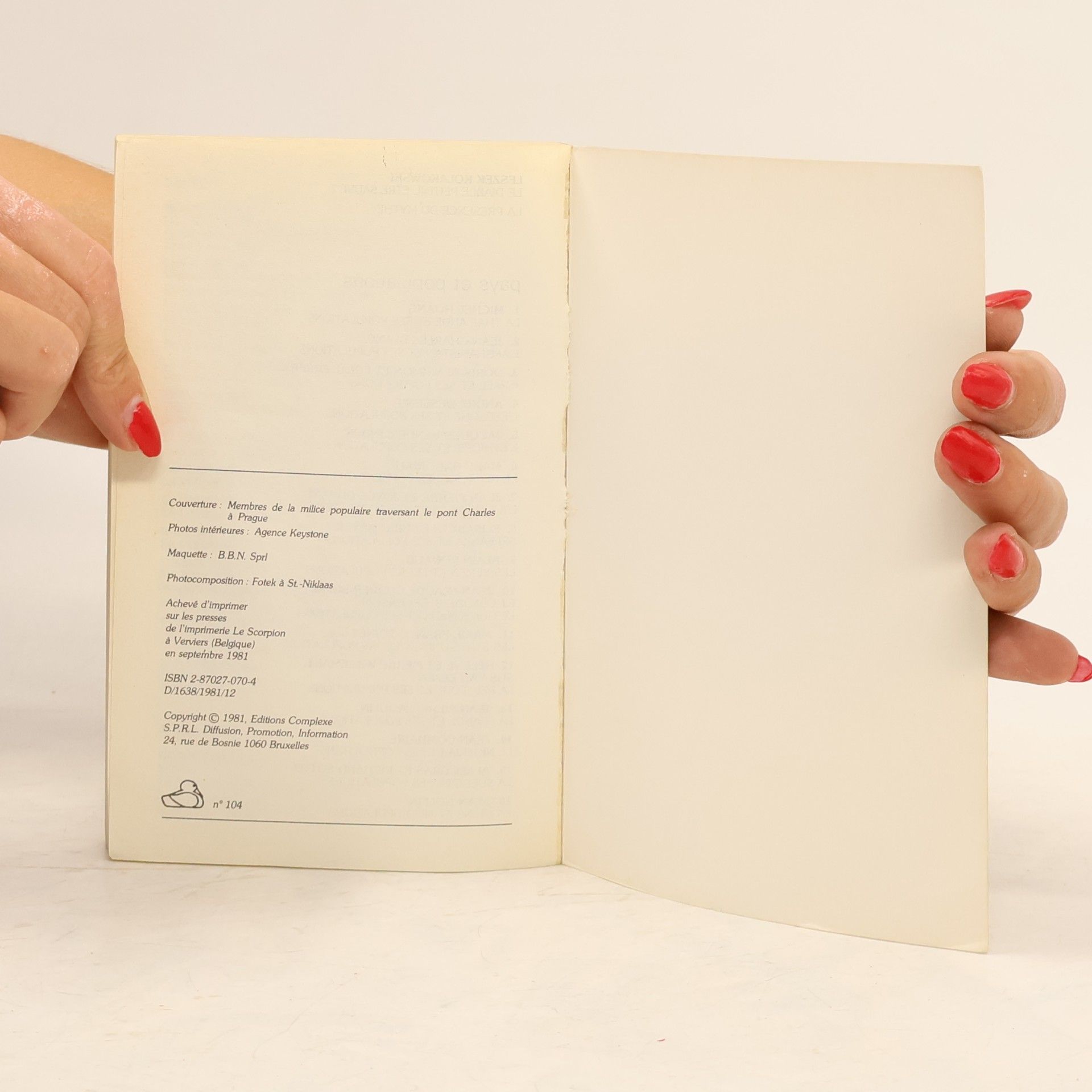 Jean-Pierre Rageau La Mémoire du Siècle - 13: Prague 48