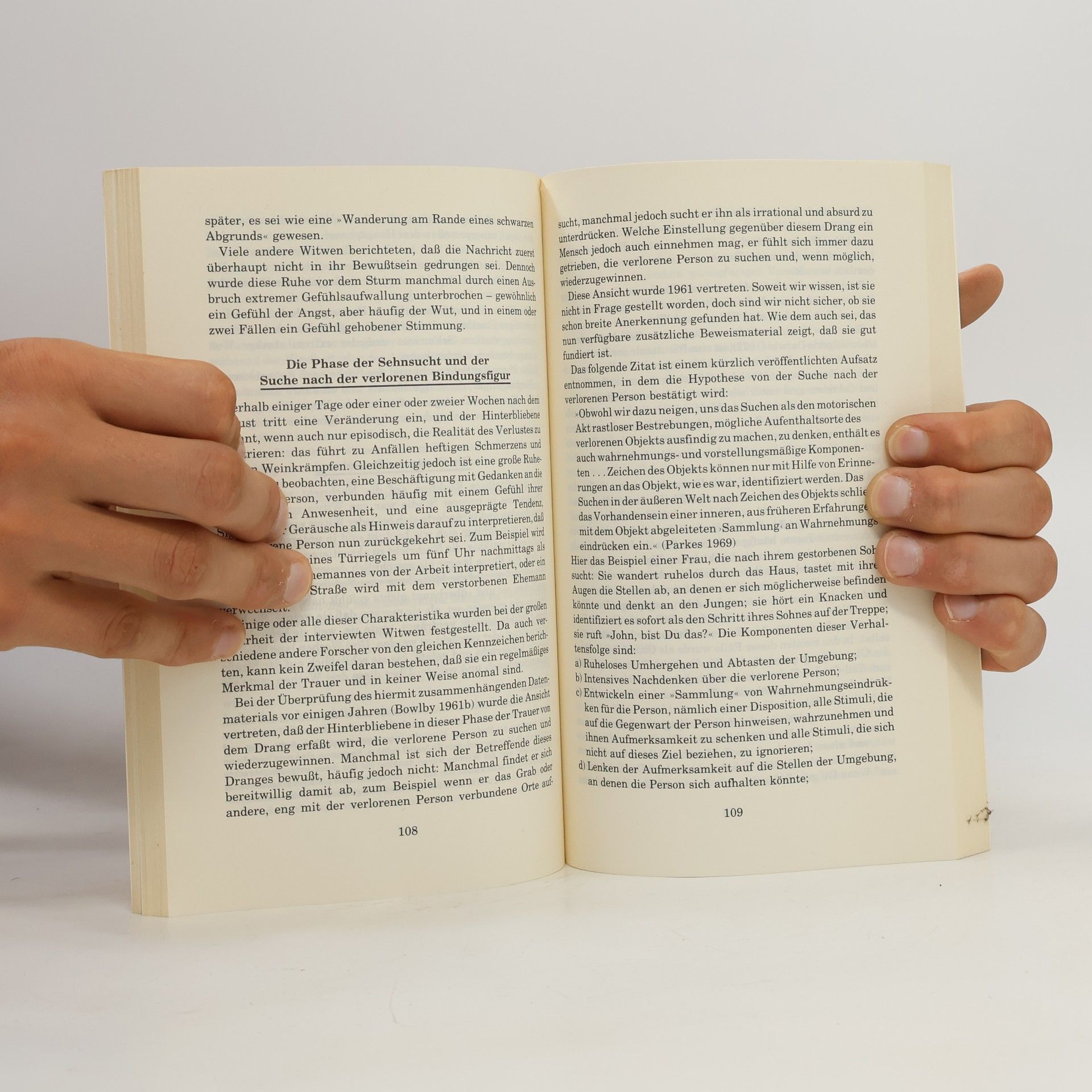 John Bowlby Das Glück und die Trauer