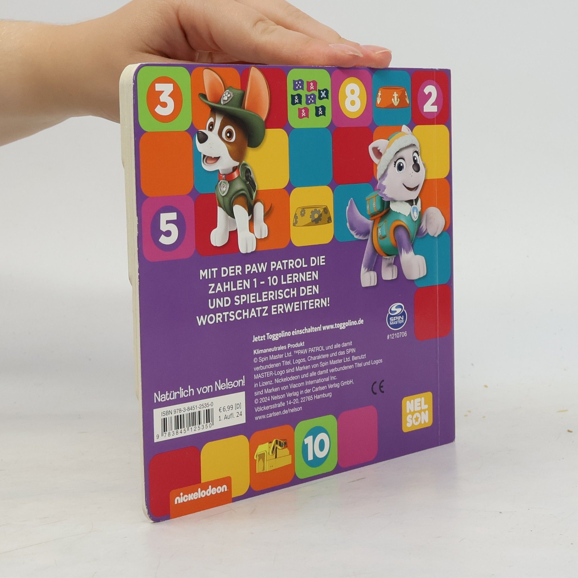 Auteurscollectief PAW Patrol Lernbuch: Erste Zahlen