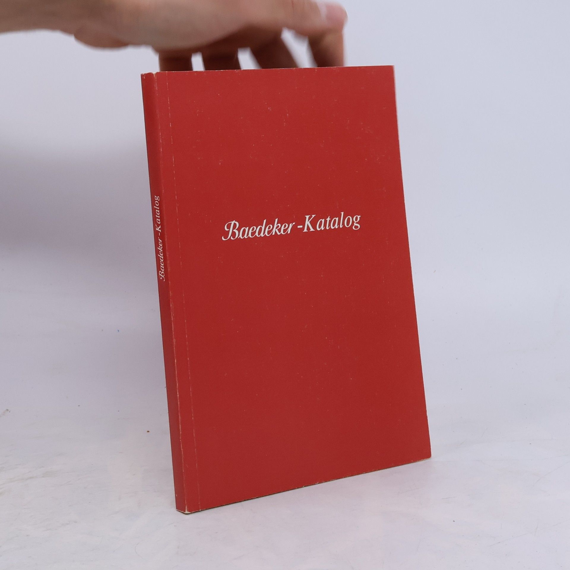 Alex W. Hinrichsen Baedeker-Katalog
