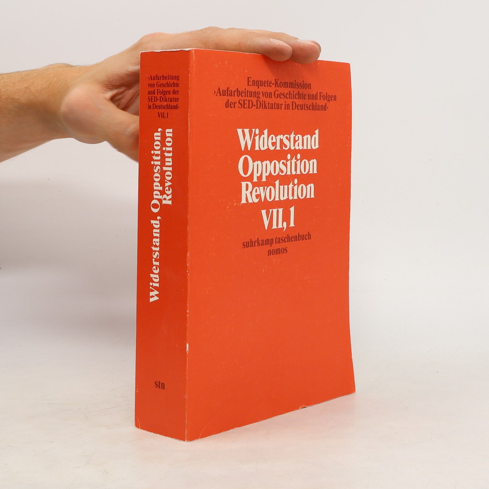 Thomas Ammer Widerstand, Opposition, Revolution VII, 1