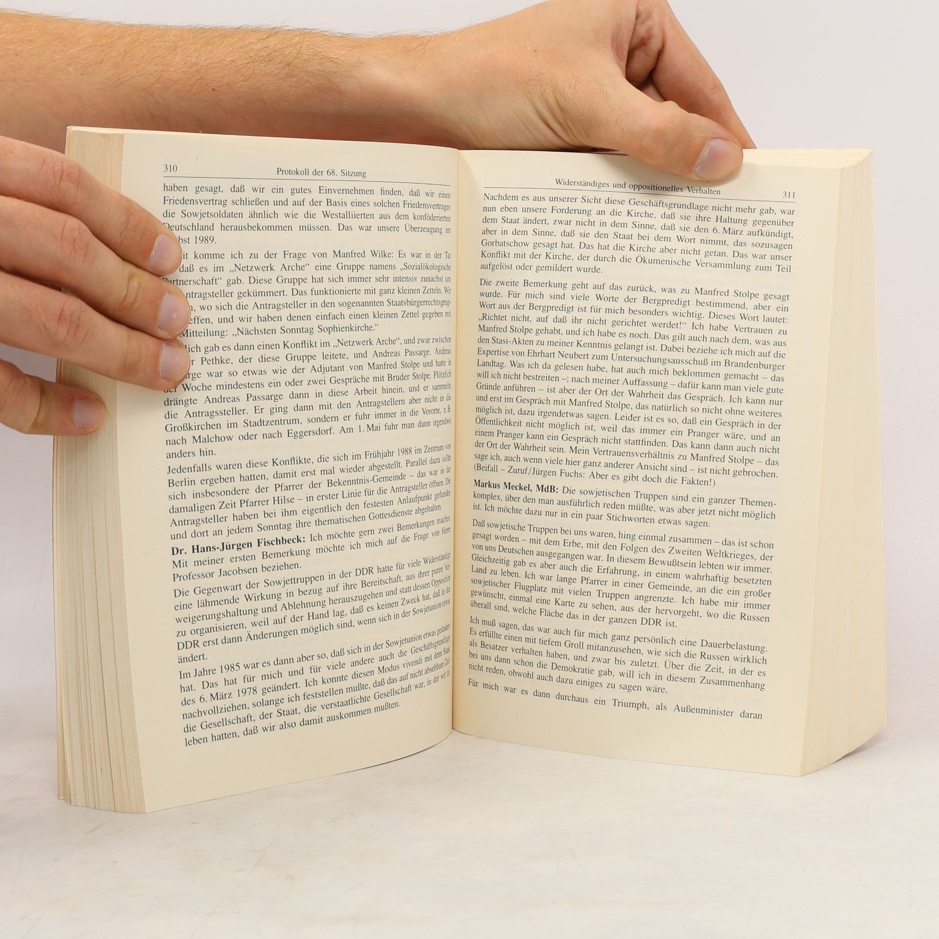 Thomas Ammer Widerstand, Opposition, Revolution VII, 1