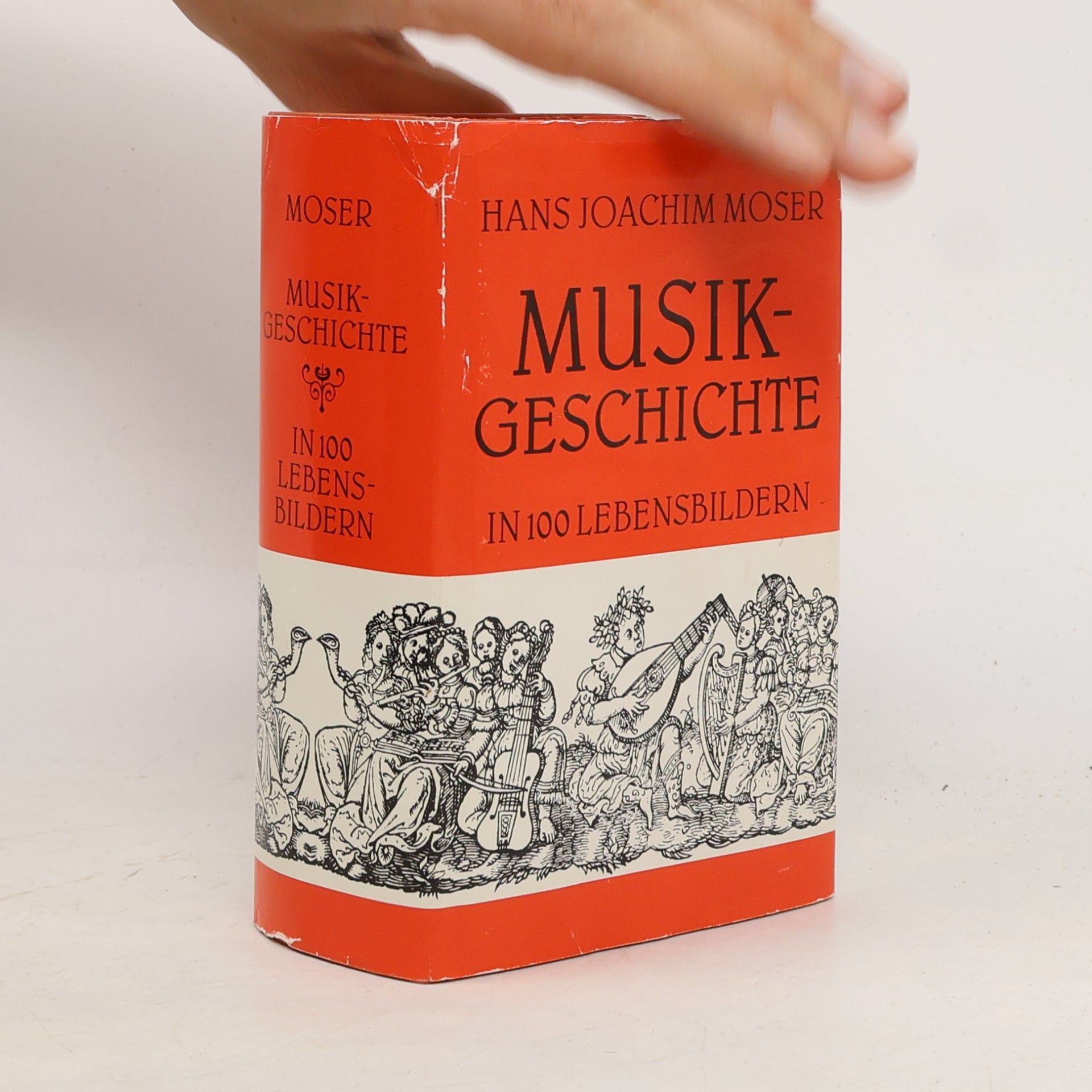 Hans Joachim Moser Musikgeschichte in 100 Lebensbildern