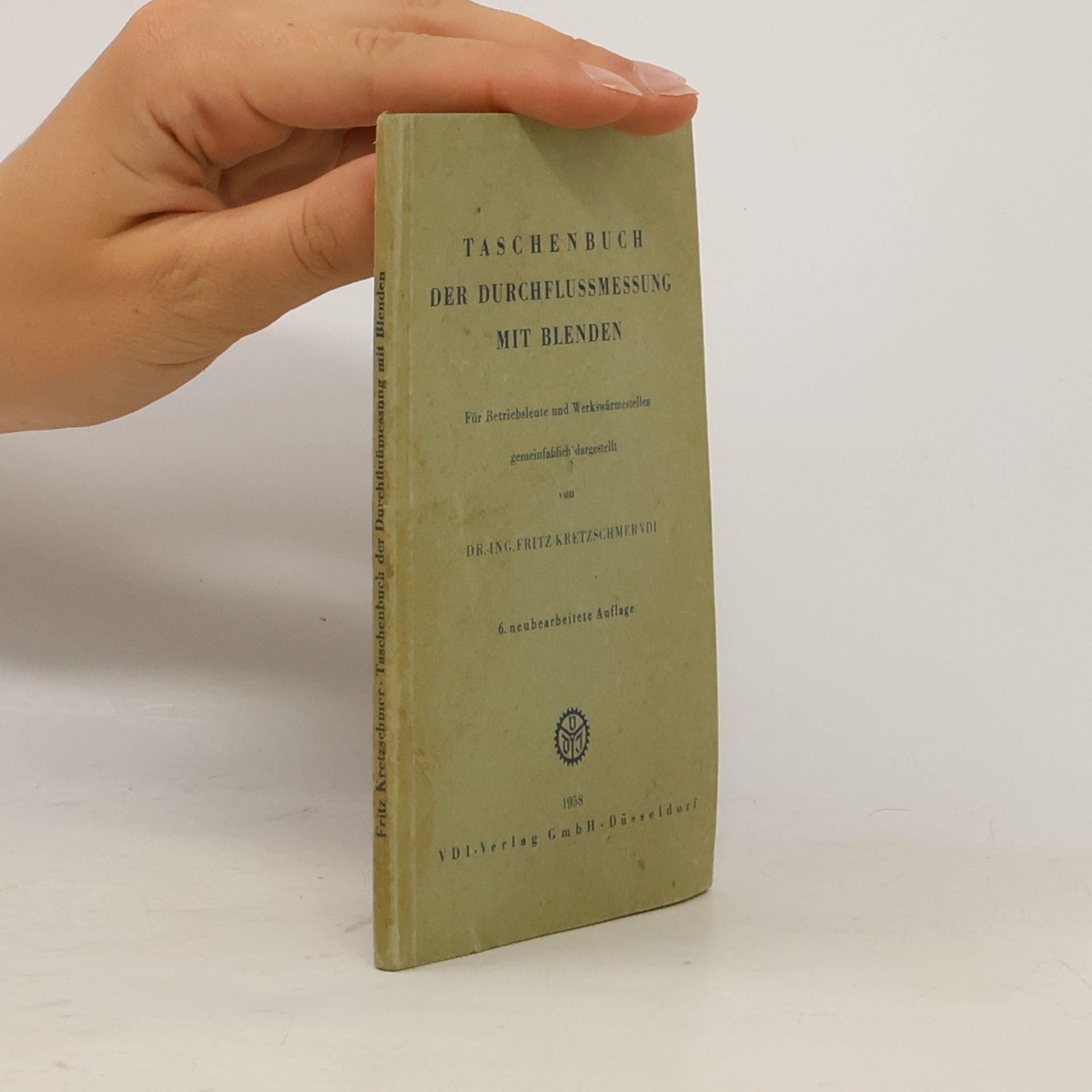 Taschenbuch der Durchflussmessung mit Blenden