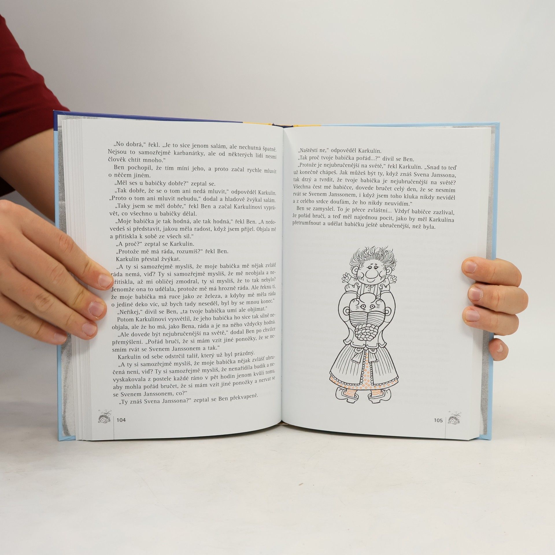 Astrid Lindgren Karkulín ze střechy
