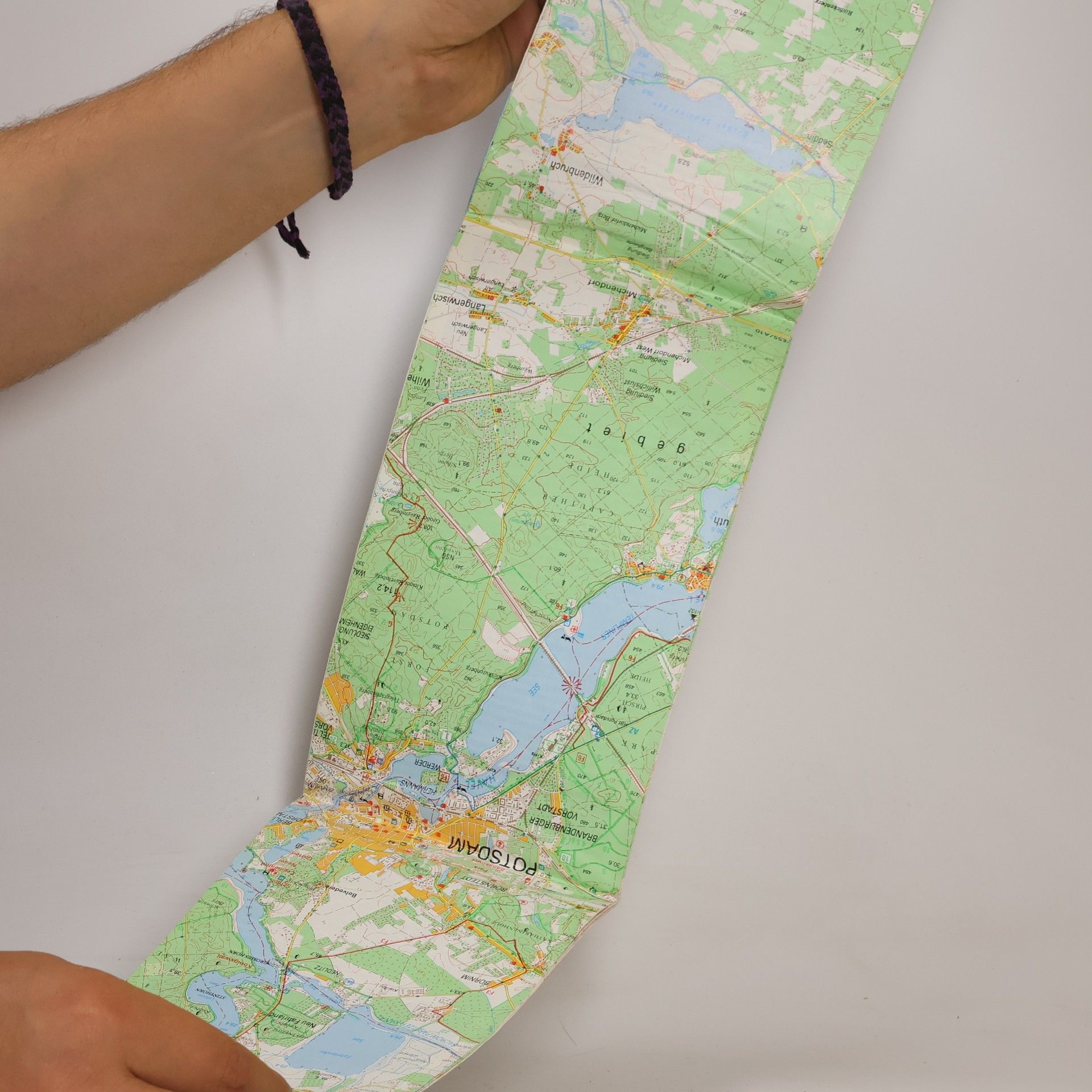 Landesvermessungsamt Brandenburg Topographische Karte 1
