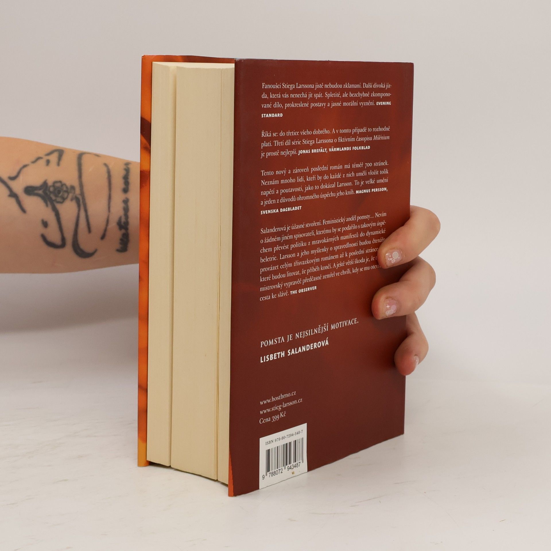 Stieg Larsson Dívka, která kopla do vosího hnízda