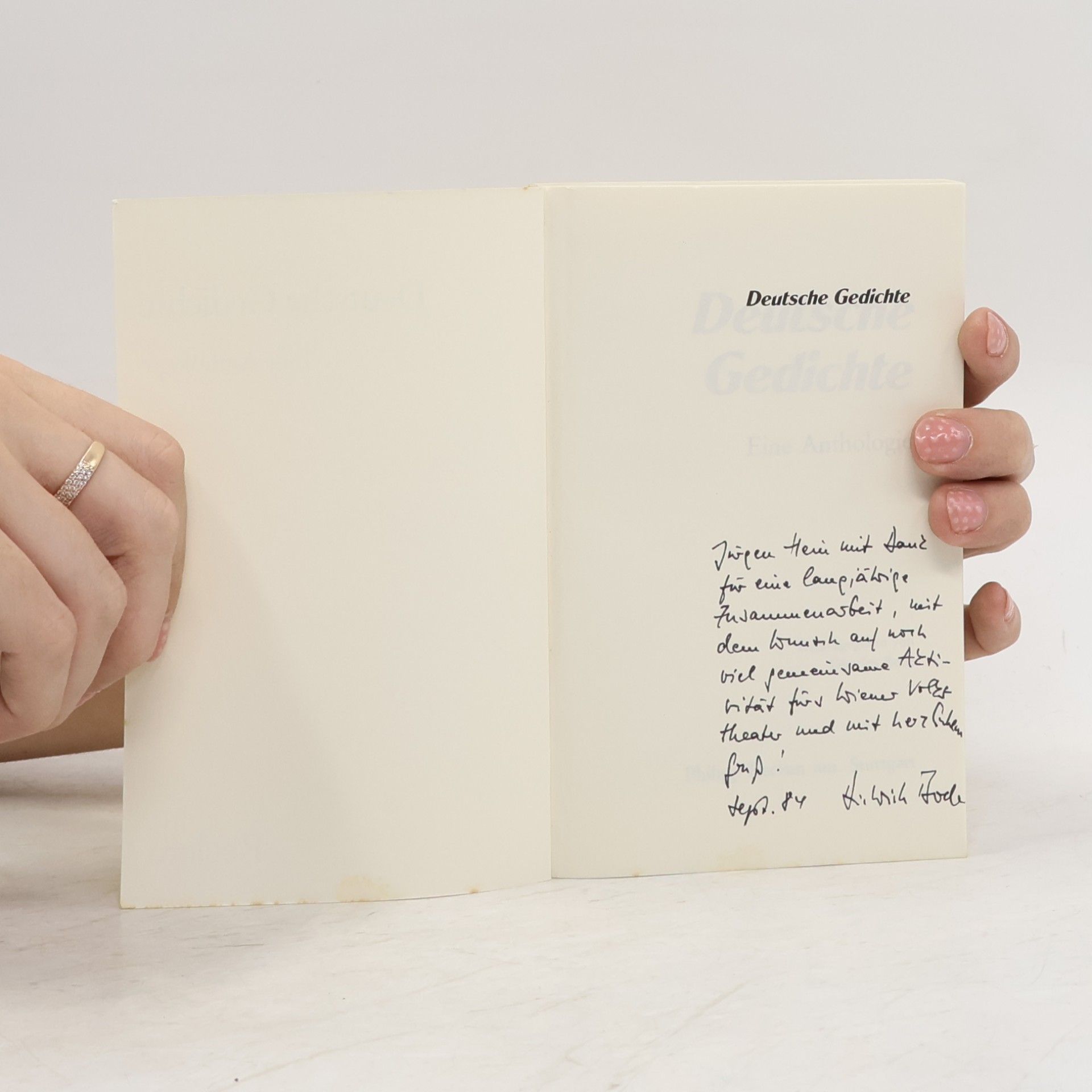 Dietrich Bode Universal-Bibliothek: Deutsche Gedichte