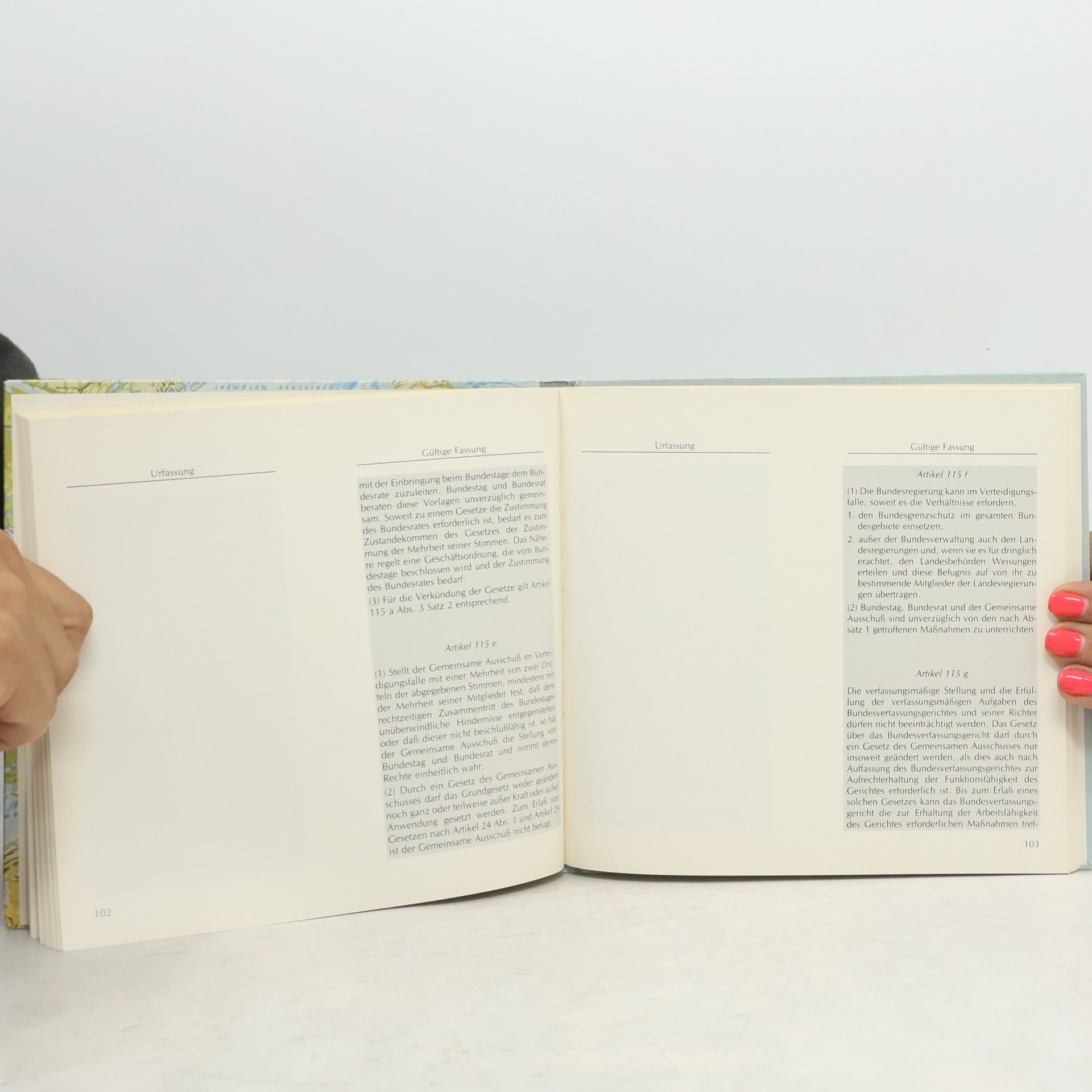 Various authors Menschenrechte, Bürgerfreiheit, Staatsverfassung