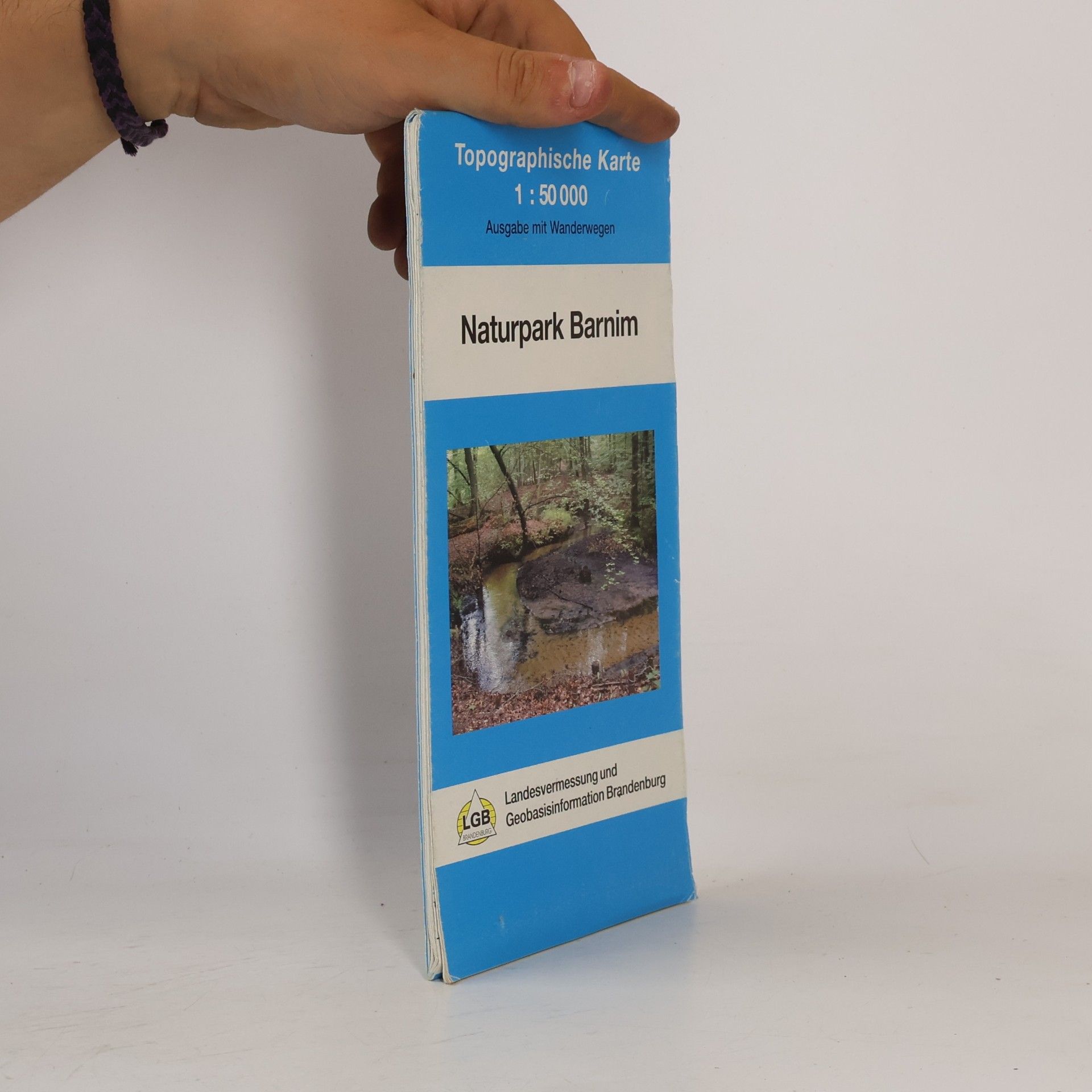 Kolektív autorov Naturpark Barnim: Topographische Freizeitkarte 1:50000 (Topographische Freizeitkarten 1:50000, Land Brandenburg / Für Wanderungen, Rad- und Bootsfahrten)