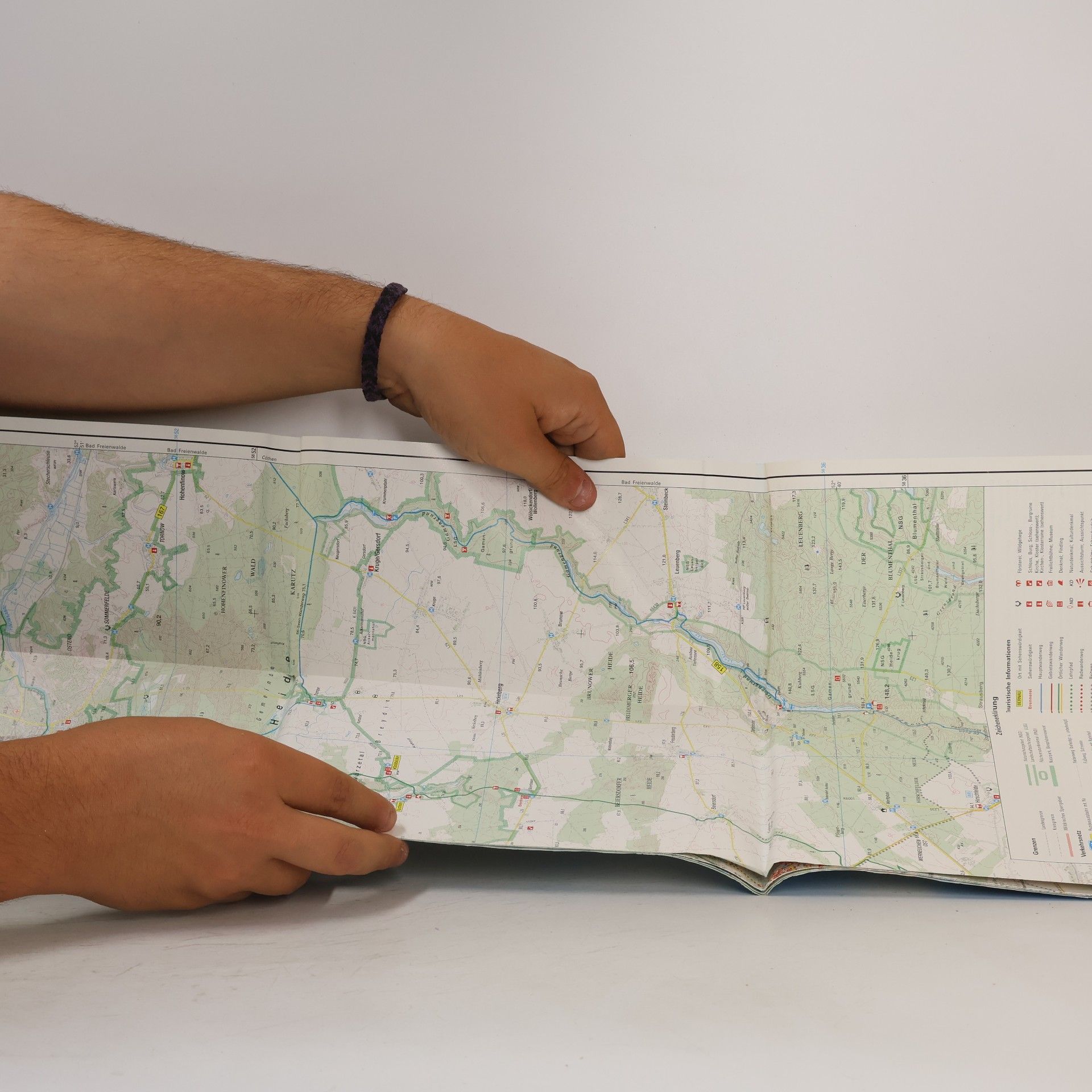 Naturpark Barnim: Topographische Freizeitkarte 1:50000 (Topographische Freizeitkarten 1:50000, Land Brandenburg / Für Wanderungen, Rad- und Bootsfahrten)