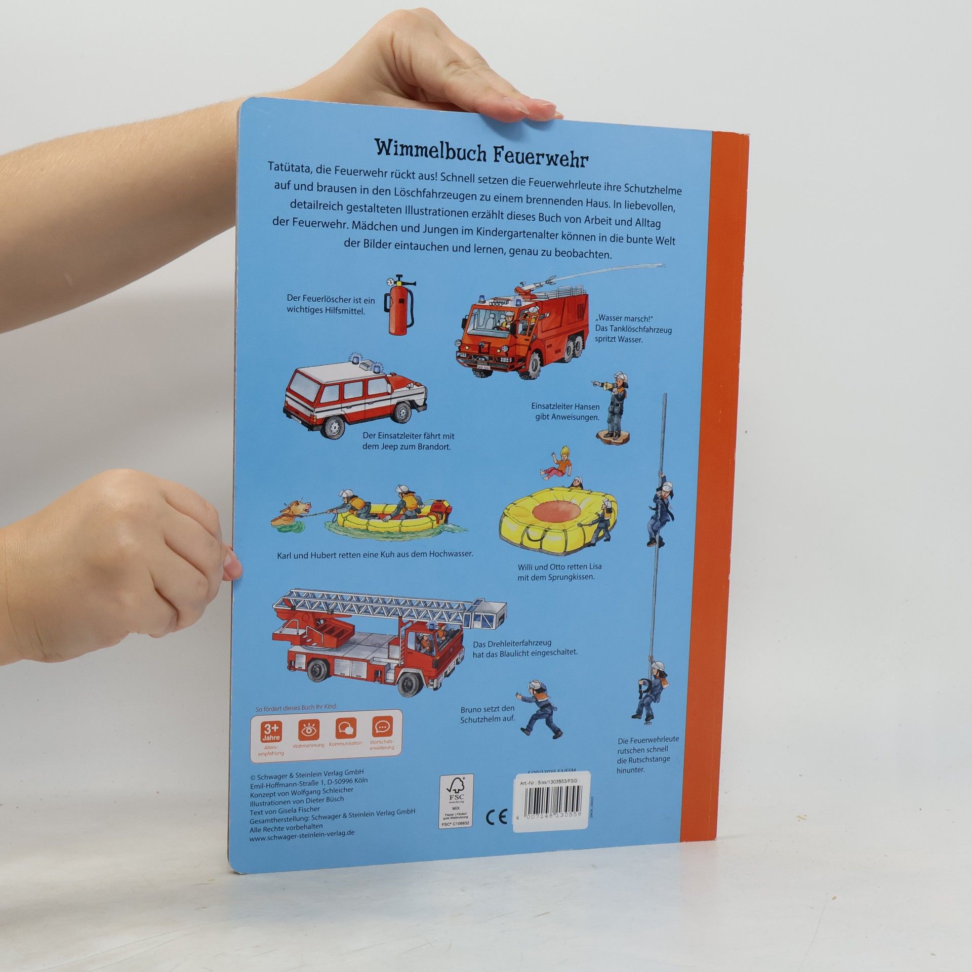 Gisela Fischer Wimmelbuch Feuerwehr