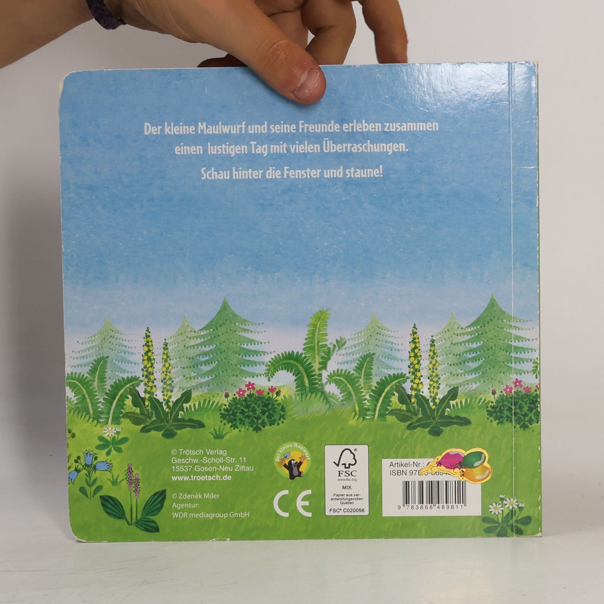 Zdeněk Miler Der kleine Maulwurf Fensterbuch