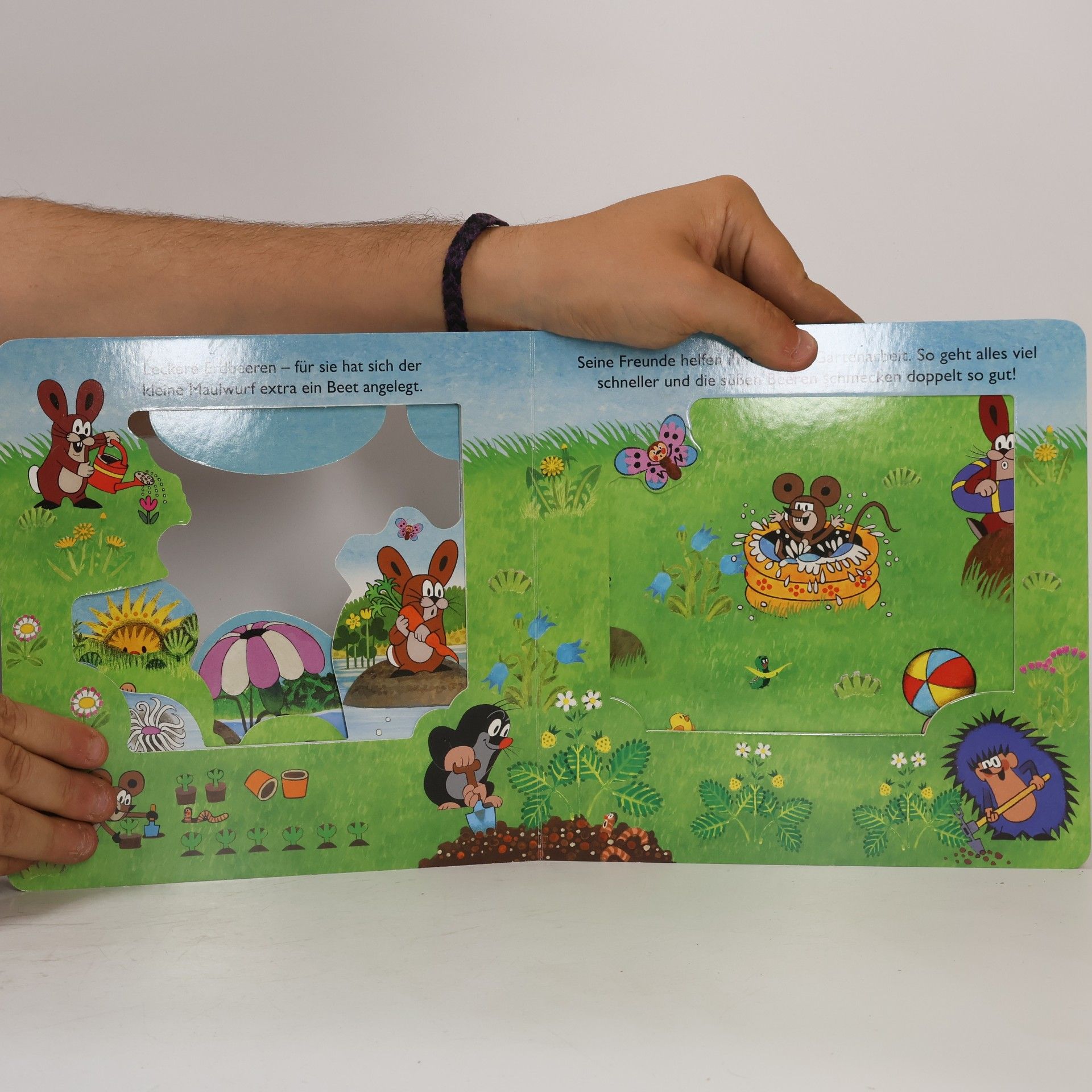 Zdeněk Miler Der kleine Maulwurf Fensterbuch