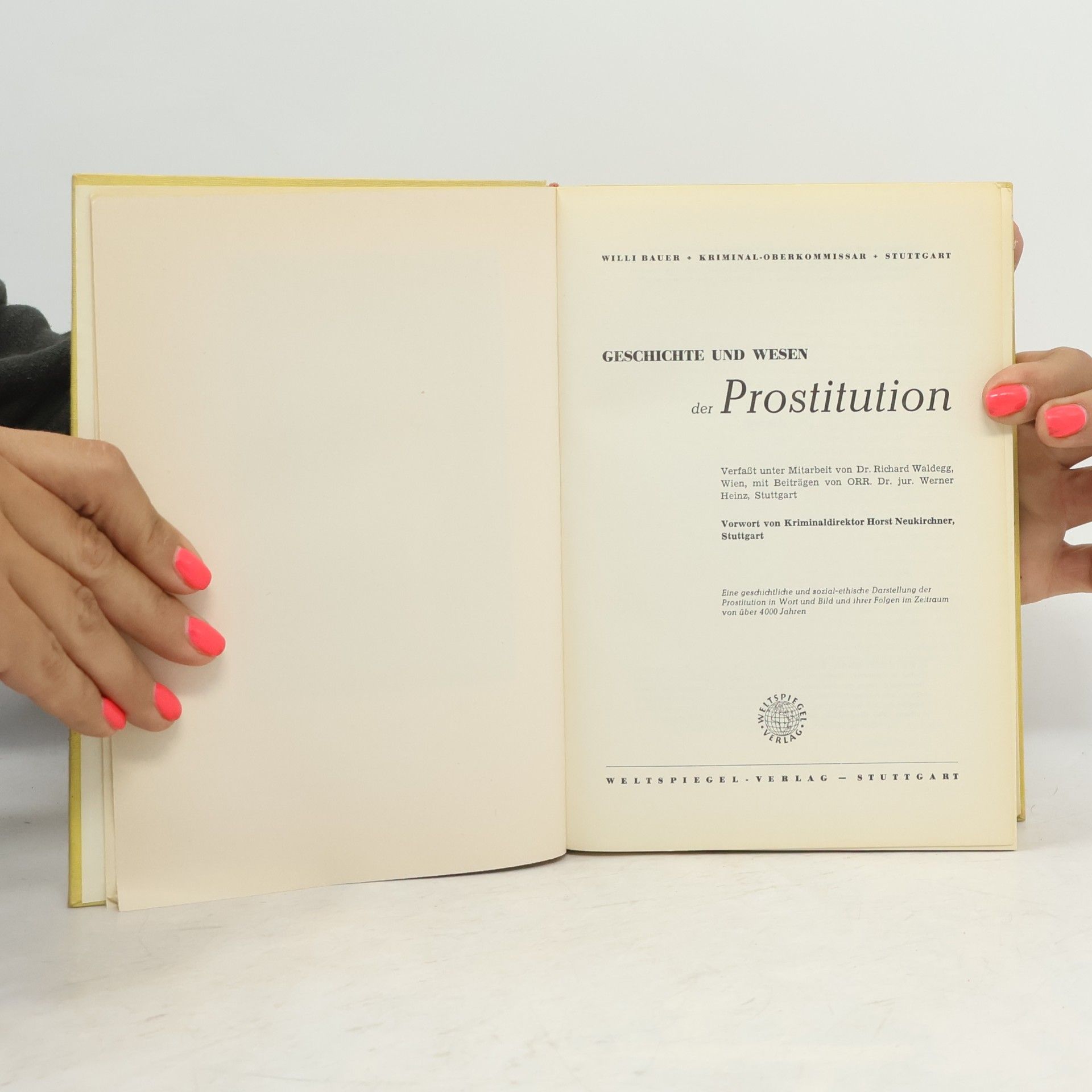 W. Bauer Geschichte und Wesen der Prostitution