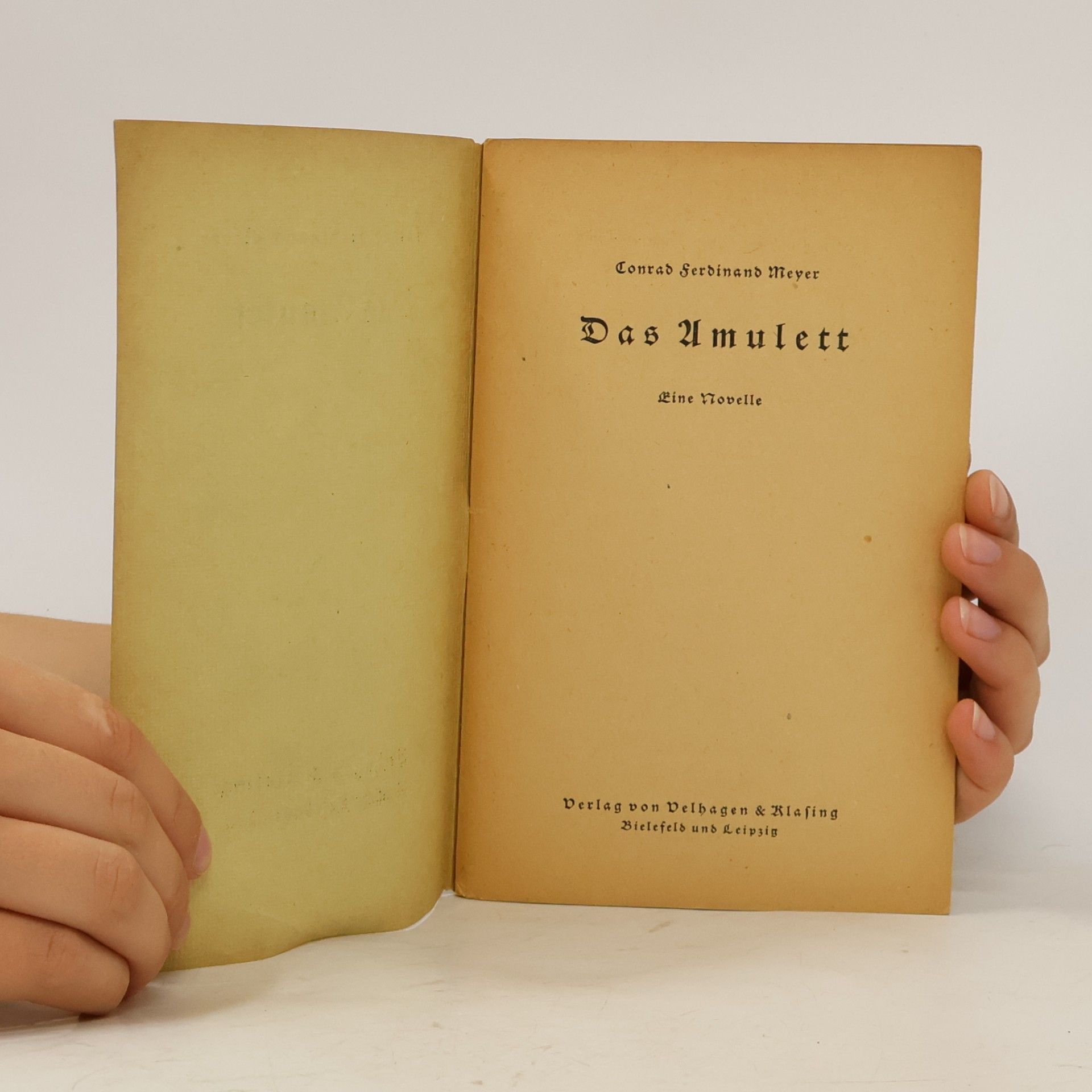 Conrad Ferdinand Meyer Das Amulett