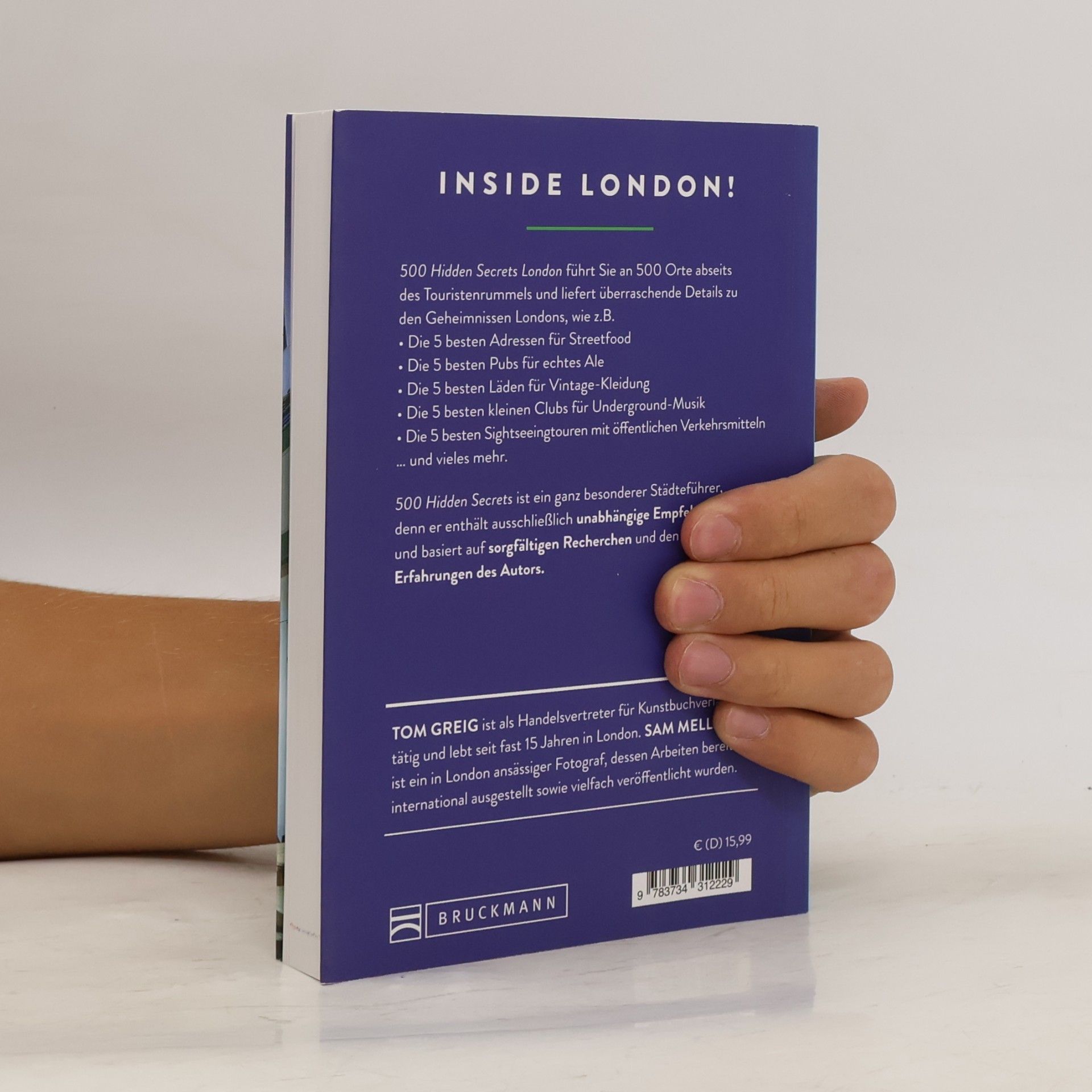 Tom Greig 500 hidden secrets London