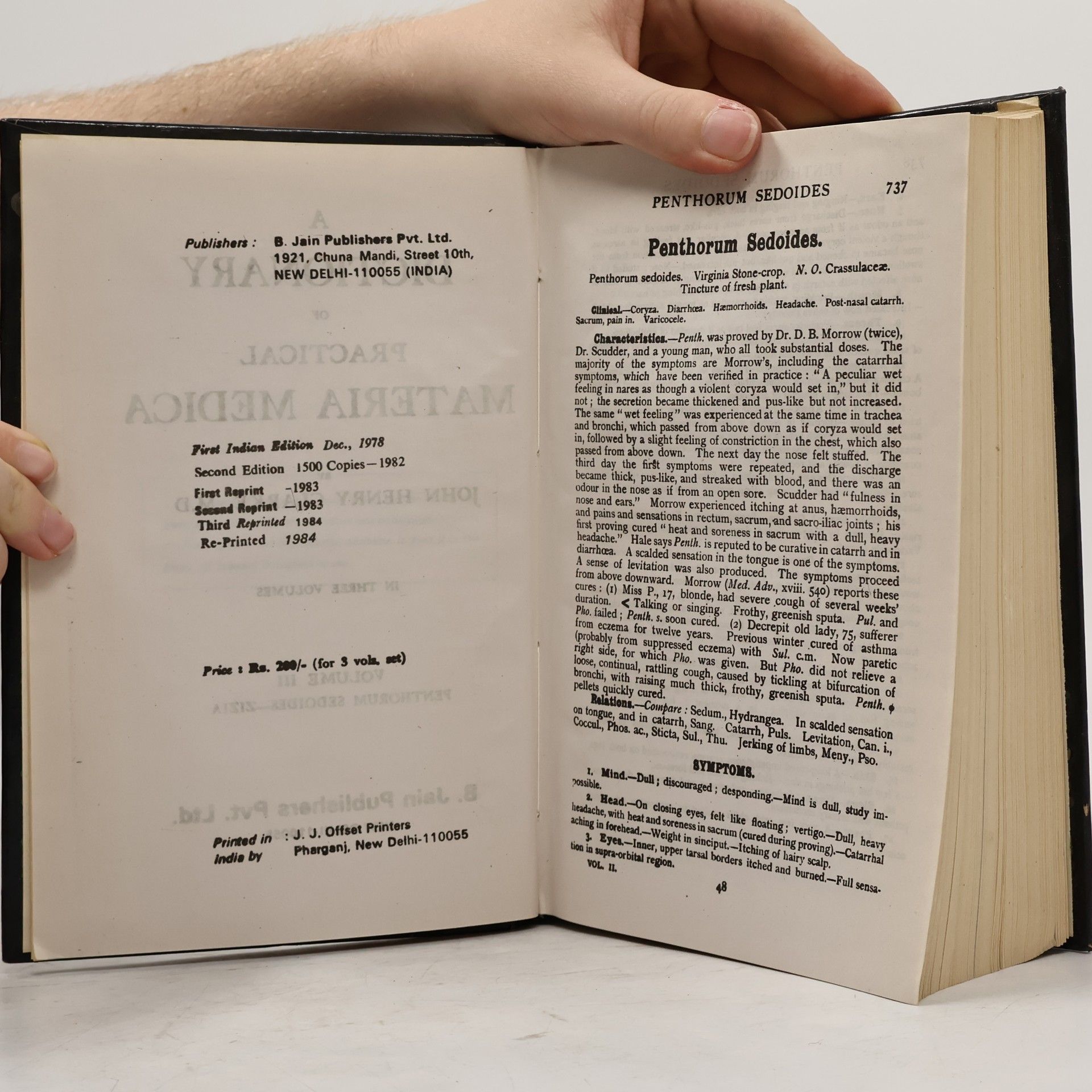 John Henry Clarke A Dictionary of Practical Materia Medica 3