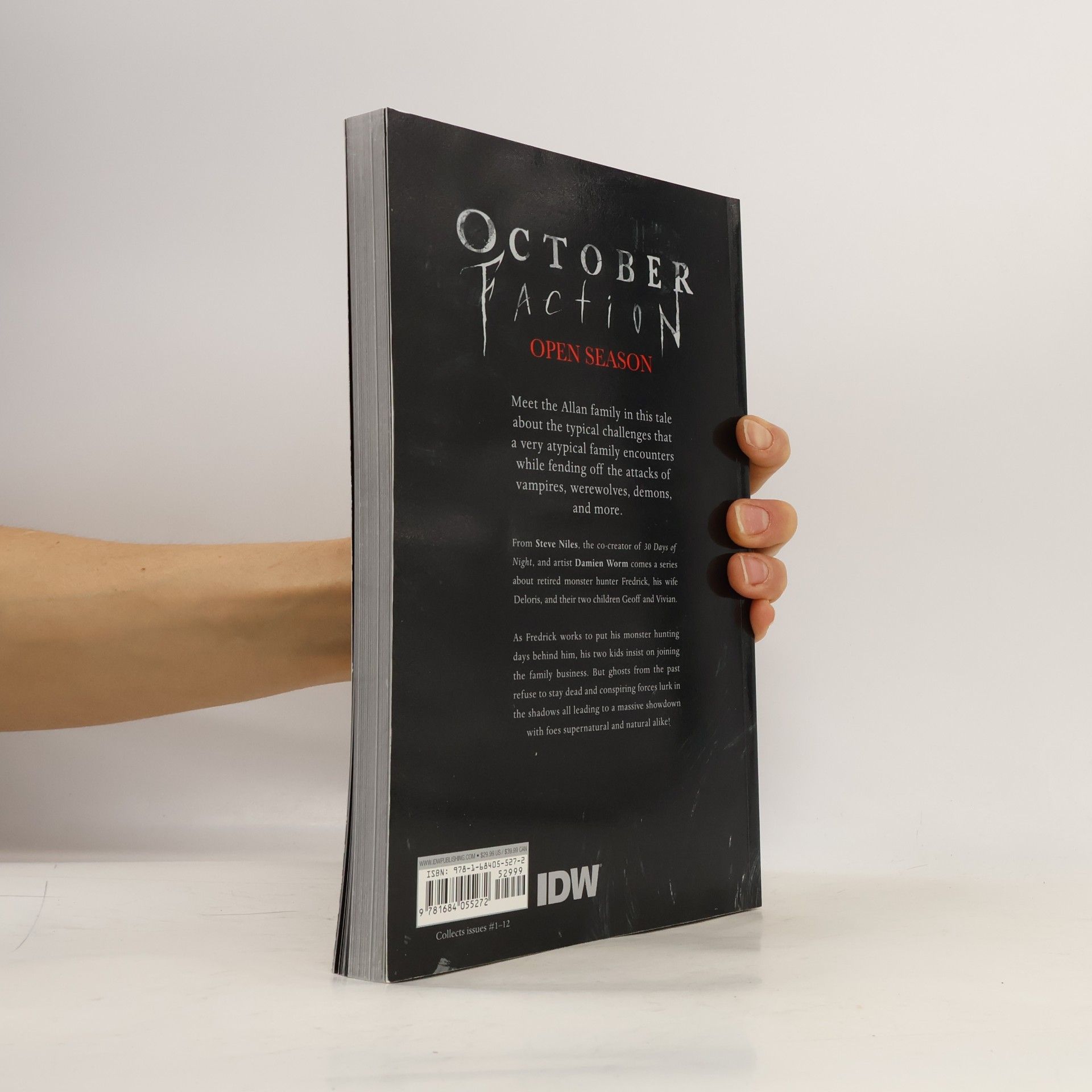 Steve Niles October Faction