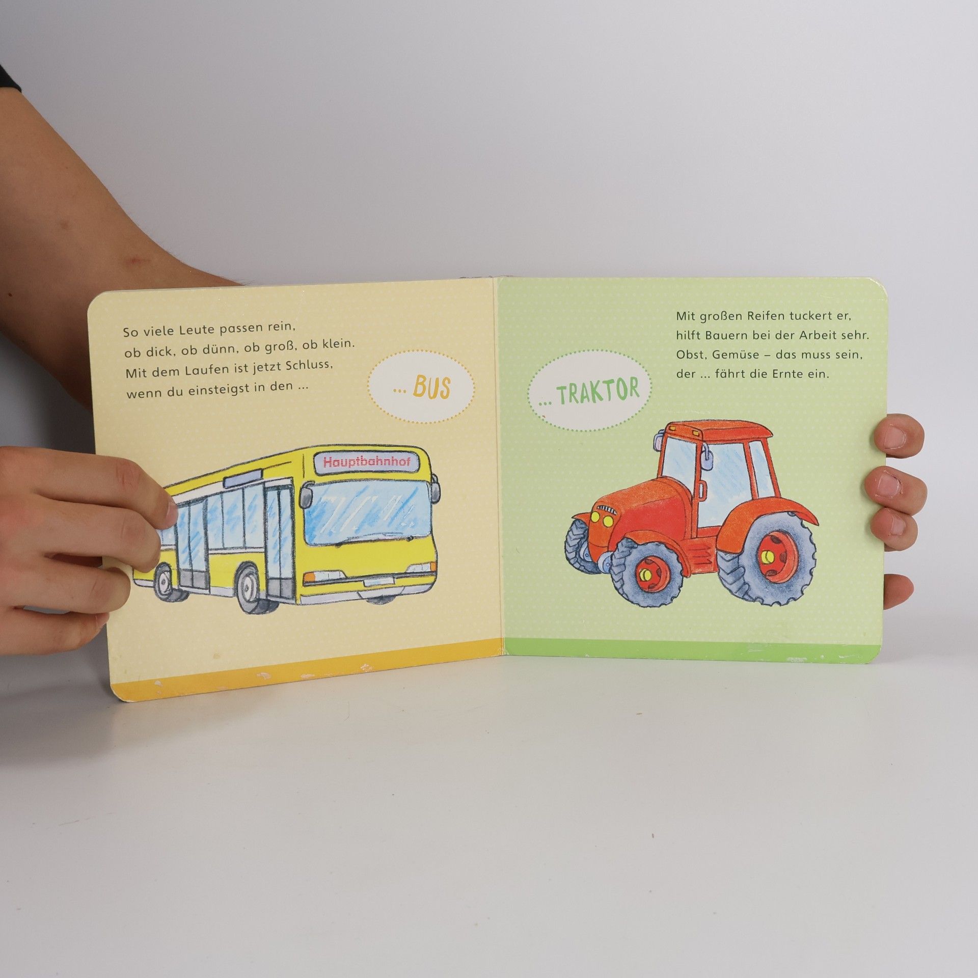 Irmtraut Teltau Traktor, Bus und Lastkraftwagen - kannst du dieses Fahrzeug sagen?