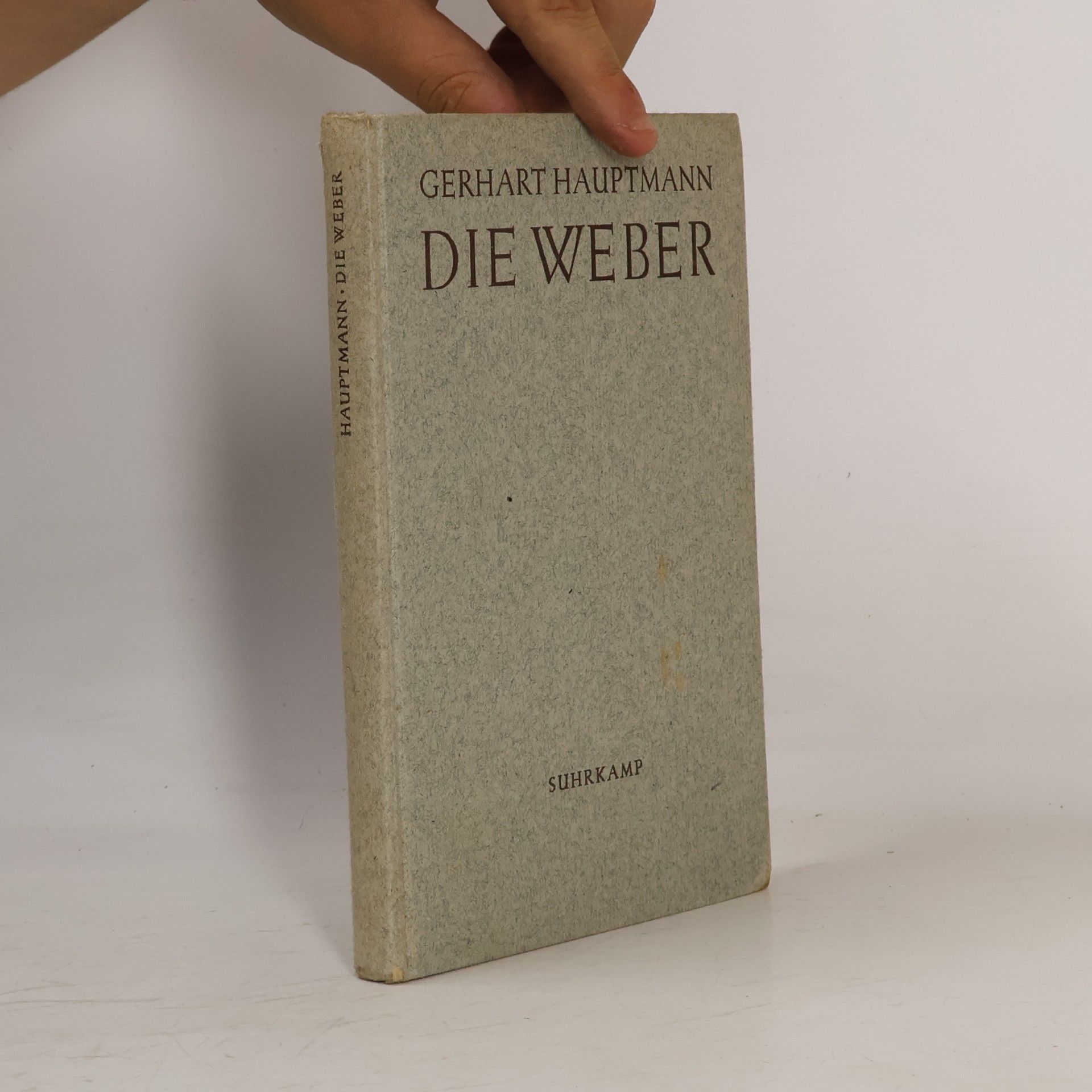Gerhart Hauptmann Die Weber
