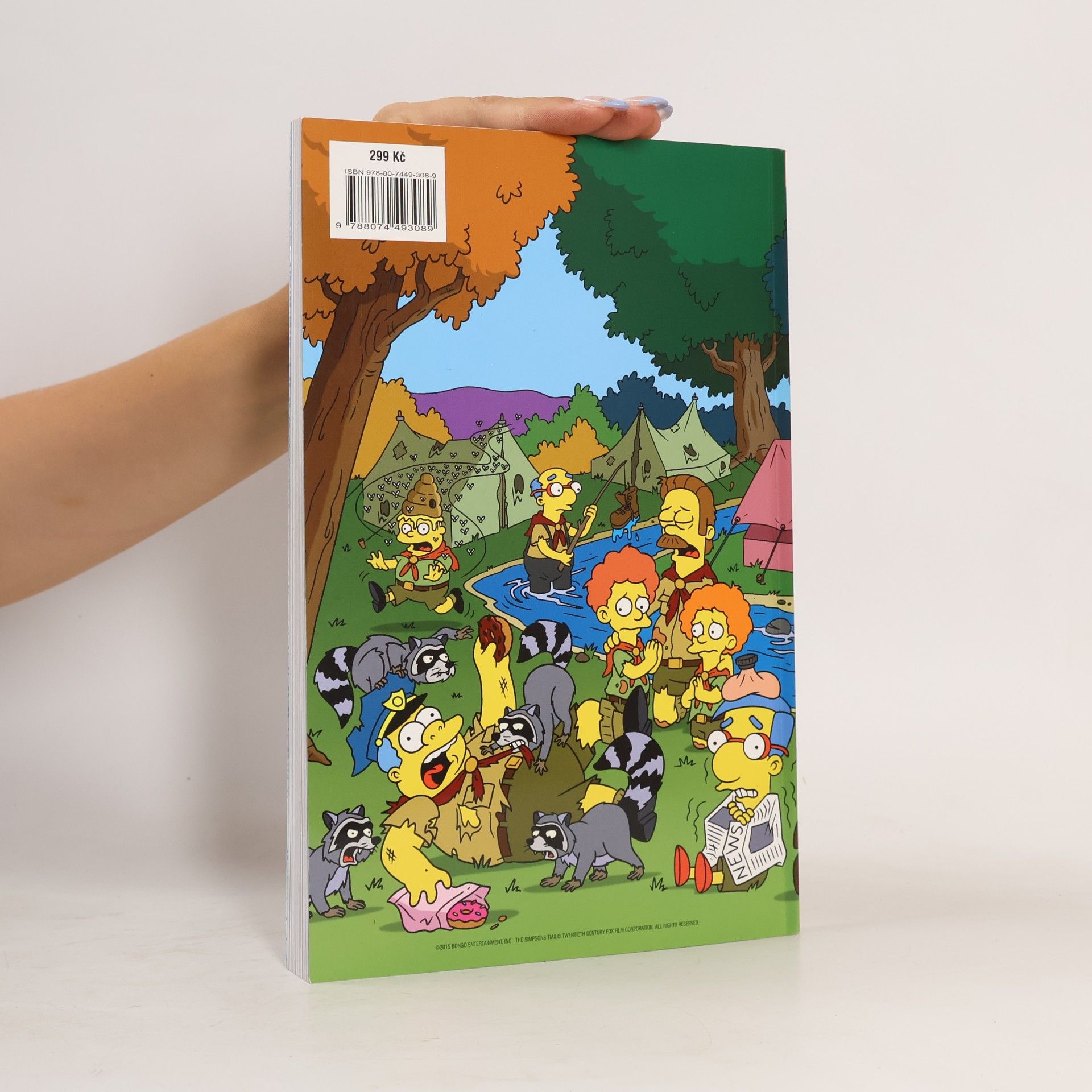 Matt Groening Simpsonovi: Prčou napakovaný potlach