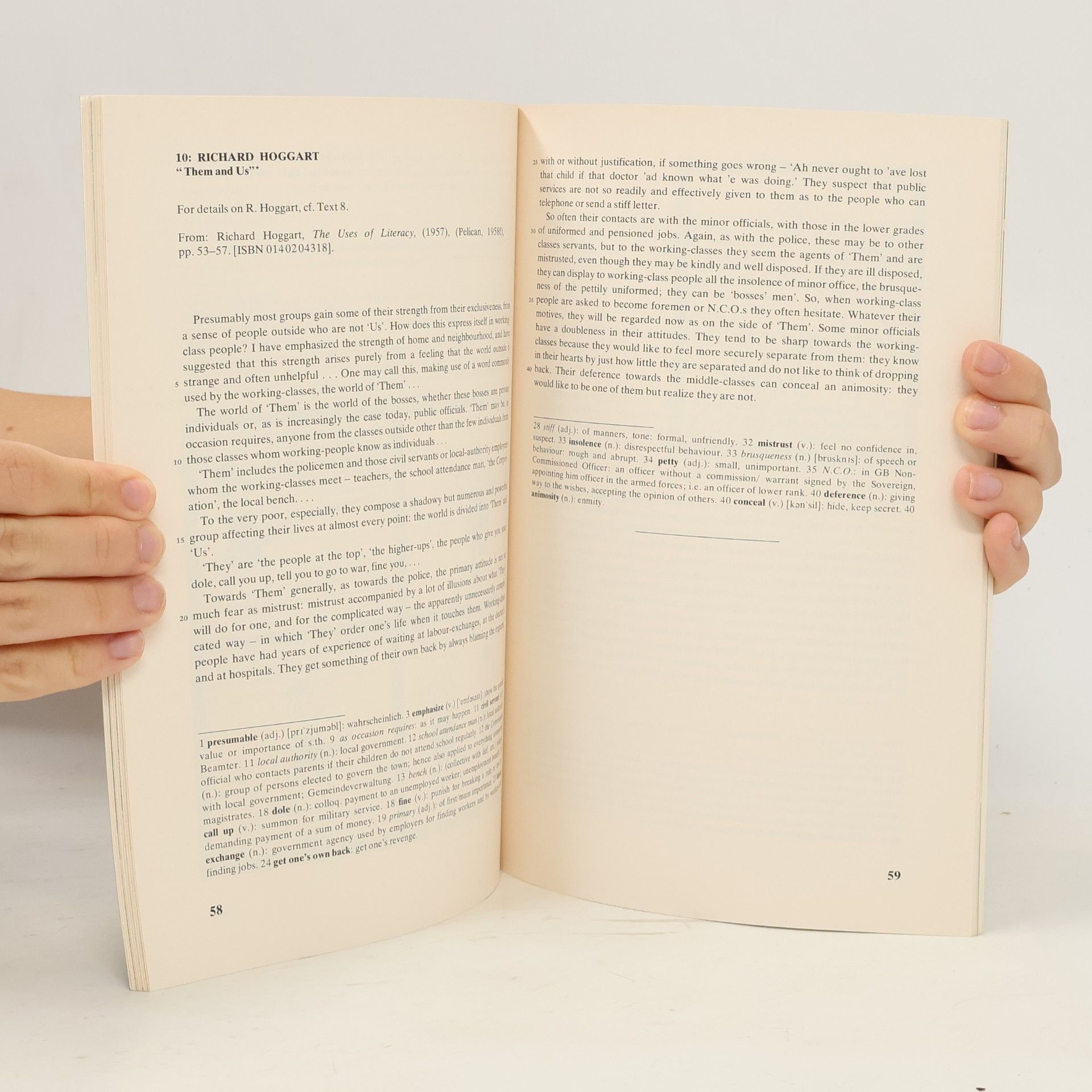 Harald Husemann Texts for English and American Studies - 2: English Working Class Youth - Students' Book