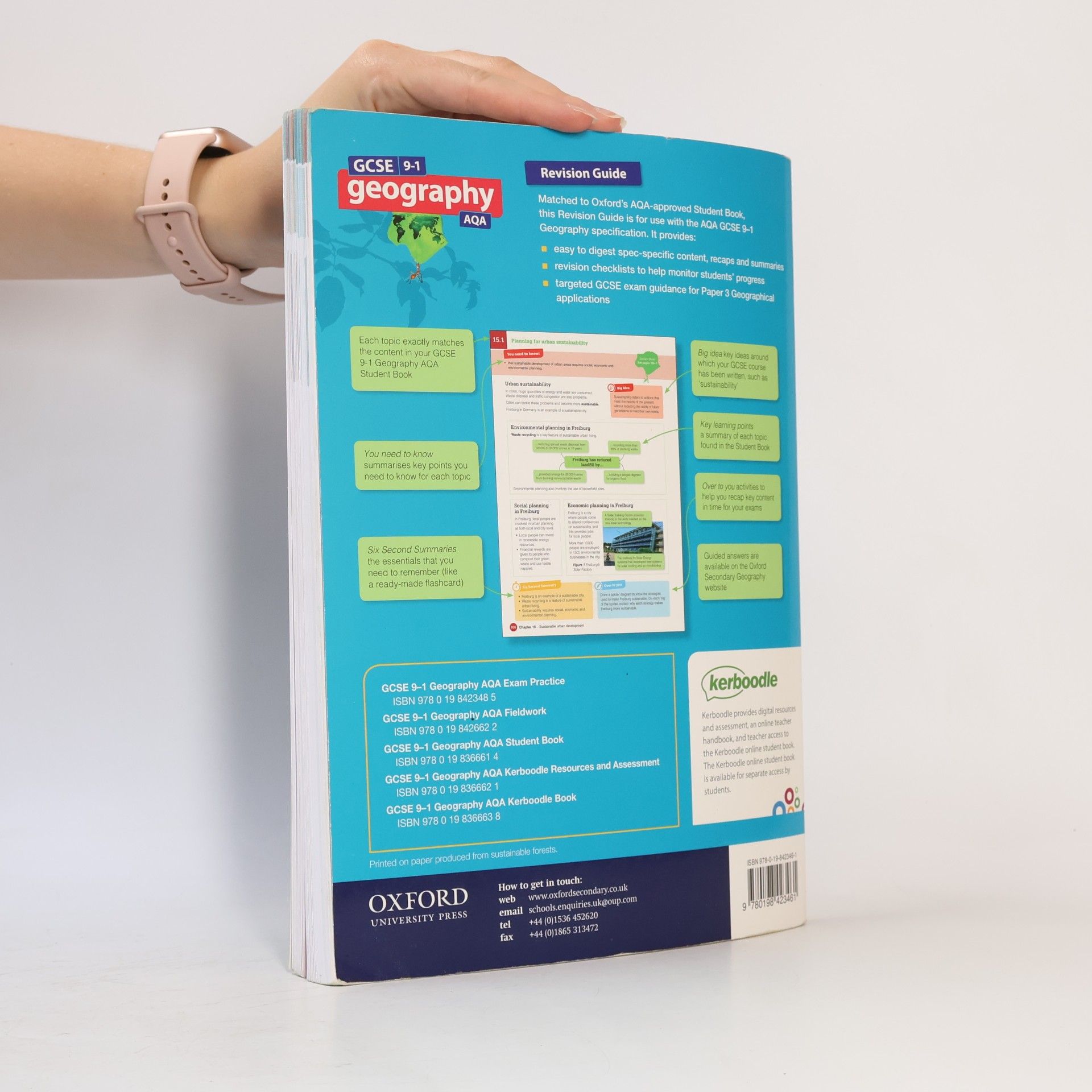 Catherine Hurst GCSE 9-1 Geography AQA. Revision guide