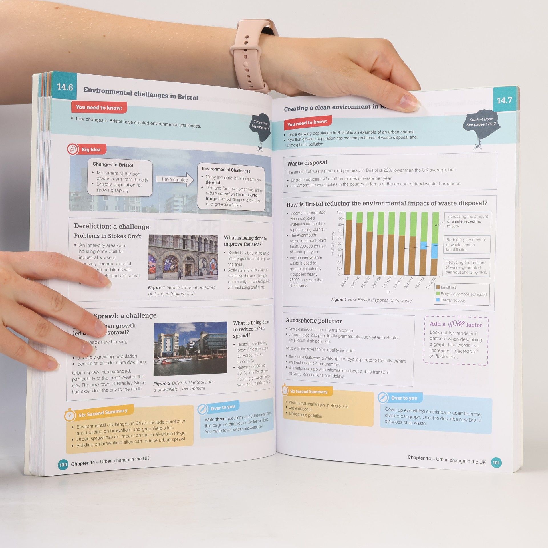 Catherine Hurst GCSE 9-1 Geography AQA. Revision guide