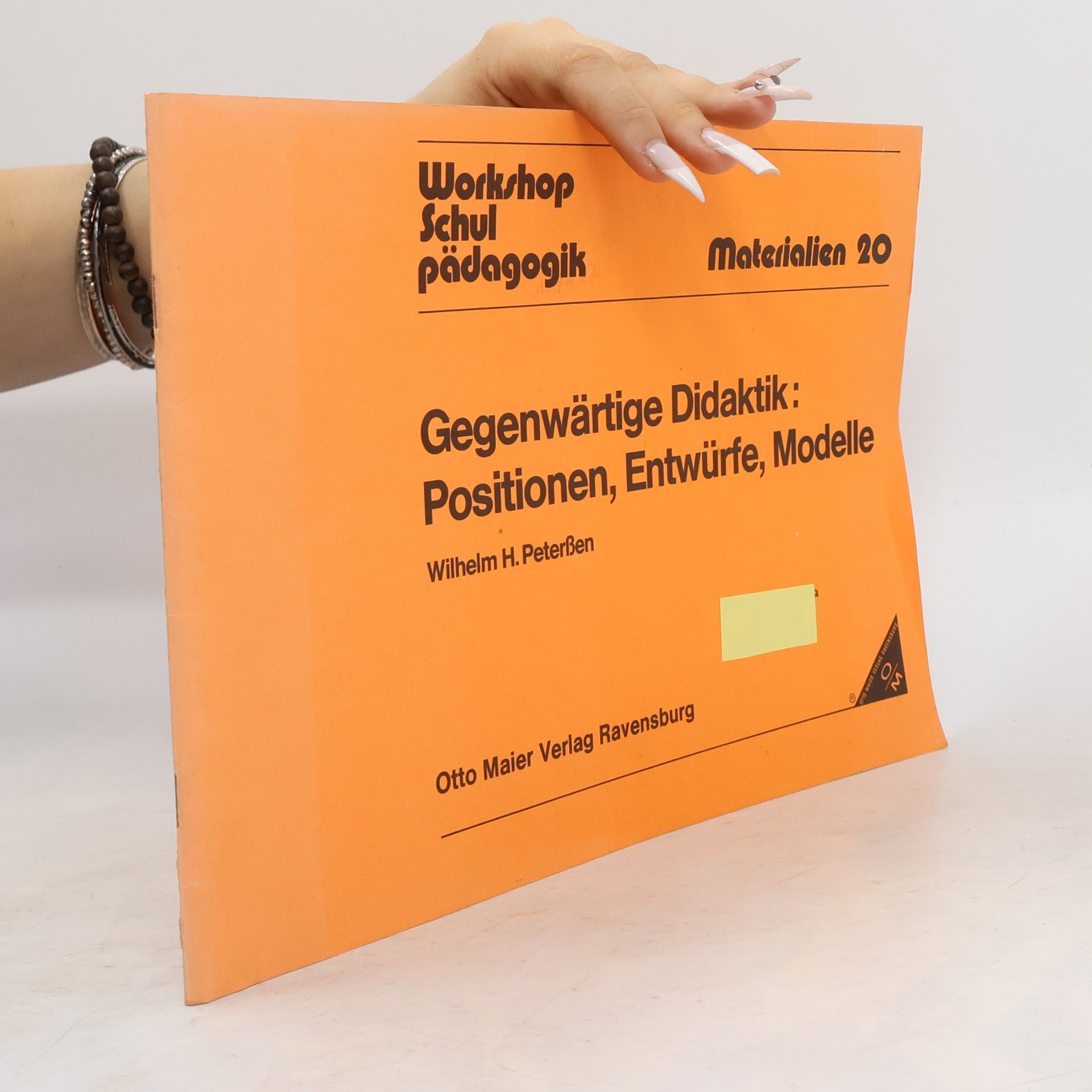 Wilhelm H. Peterßen Workshop Schulpädagogik - 20: Gegenwärtige Didaktik
