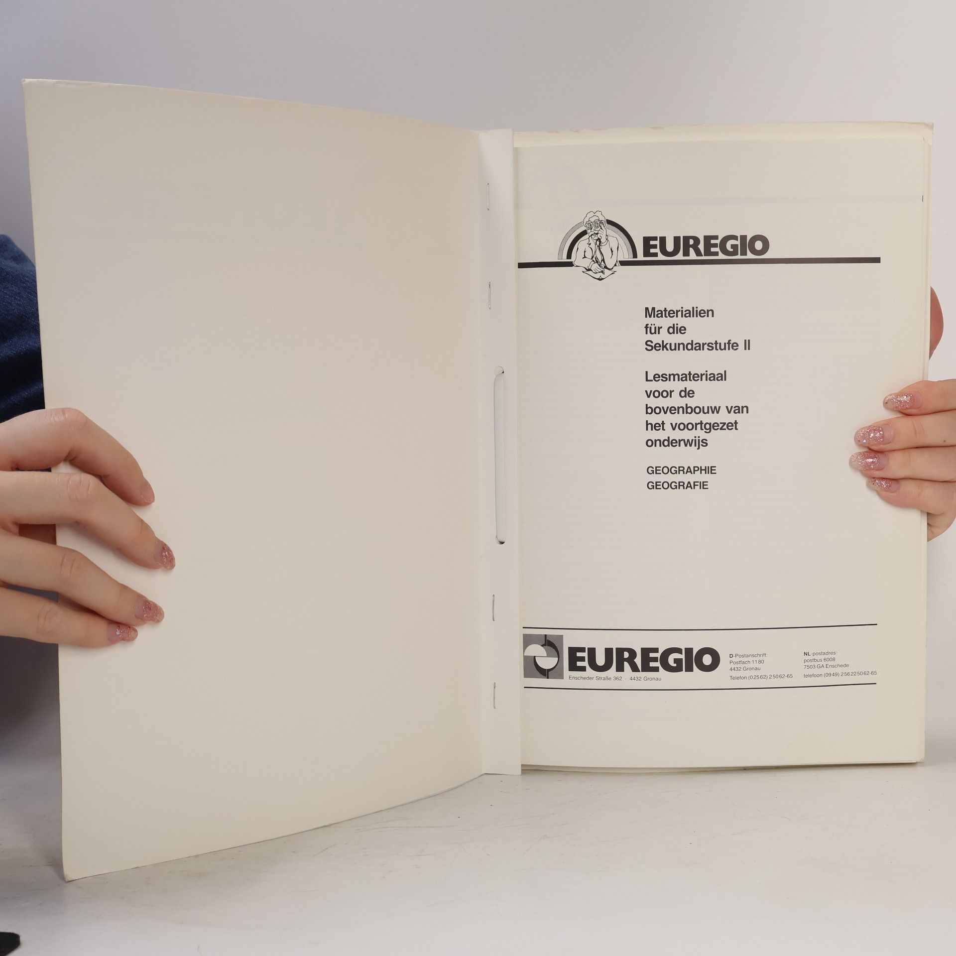 Autores varios Materialien für die Sekundarstufe II: Geographie / Lesmateriaal voor de bovenbouw van het voortgezet onderwijs: geografie