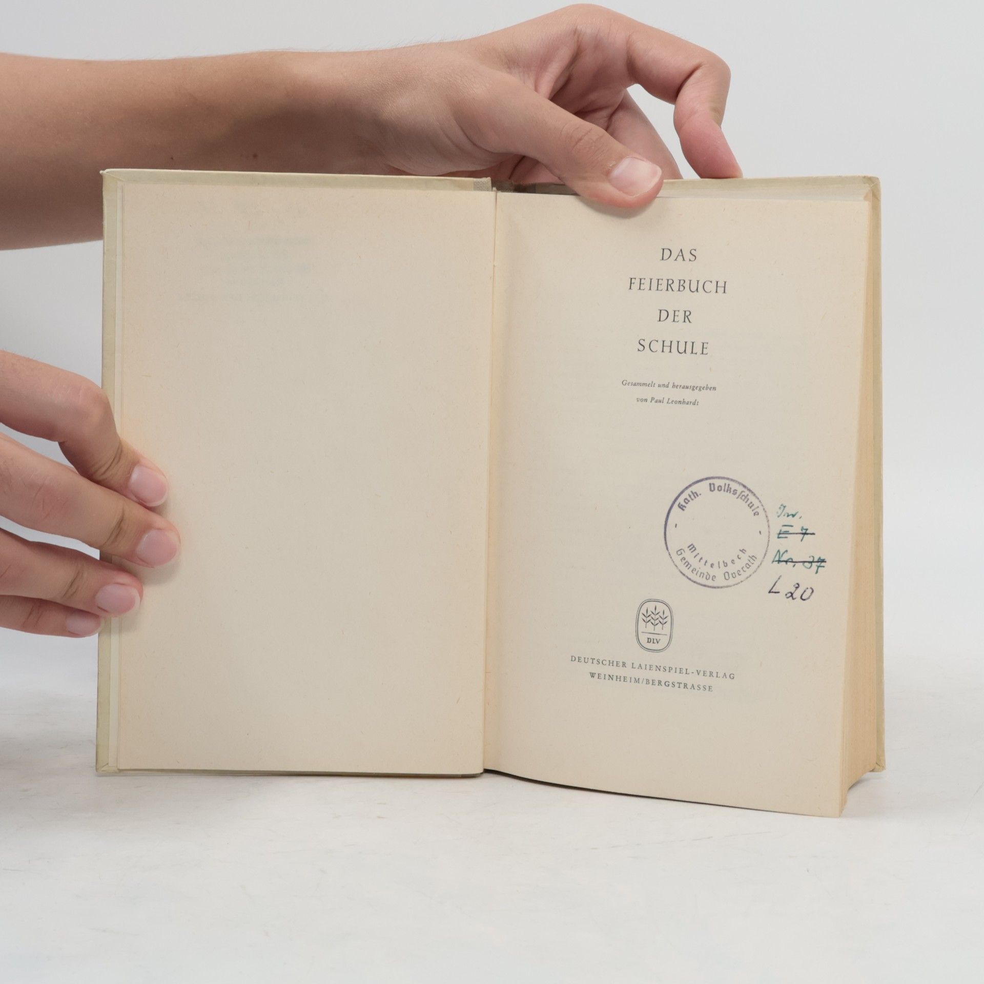 Rudolf Guder Das neue Feierbuch der Schule