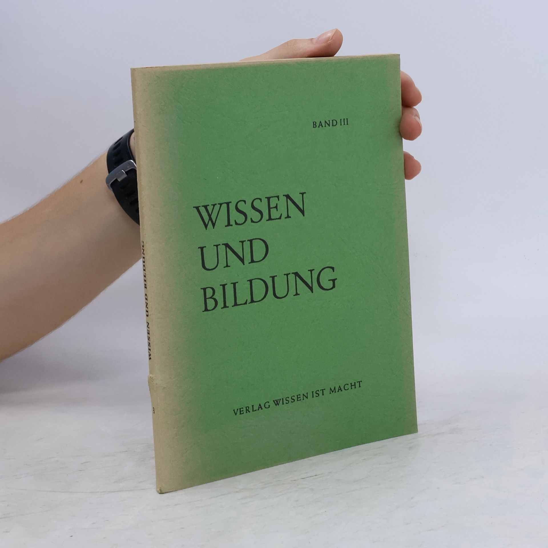 Various authors Wissen und Bildung III.
