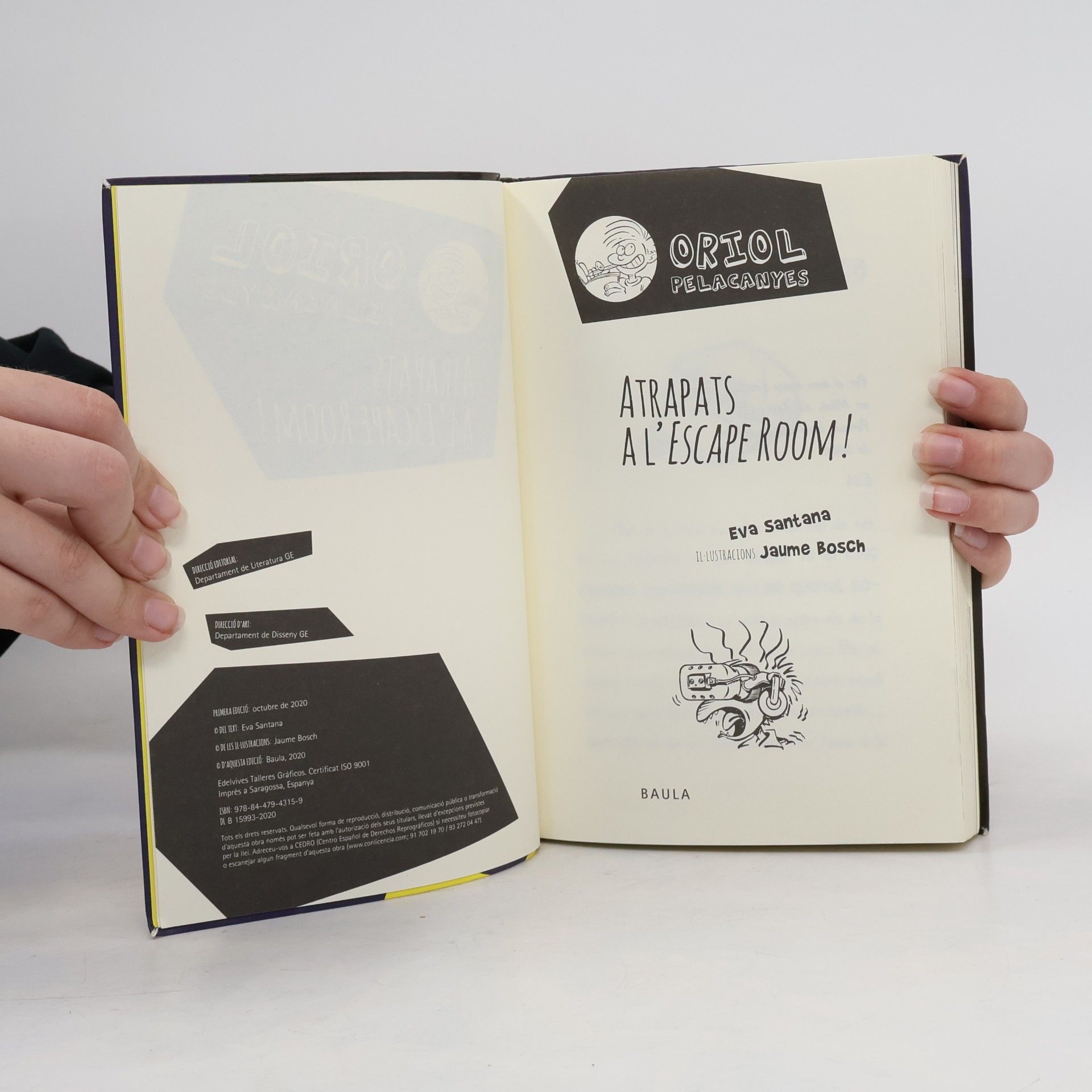 Eva Santana Bigas Oriol Pelacanyes - 15: Tancats a l'Escape Room