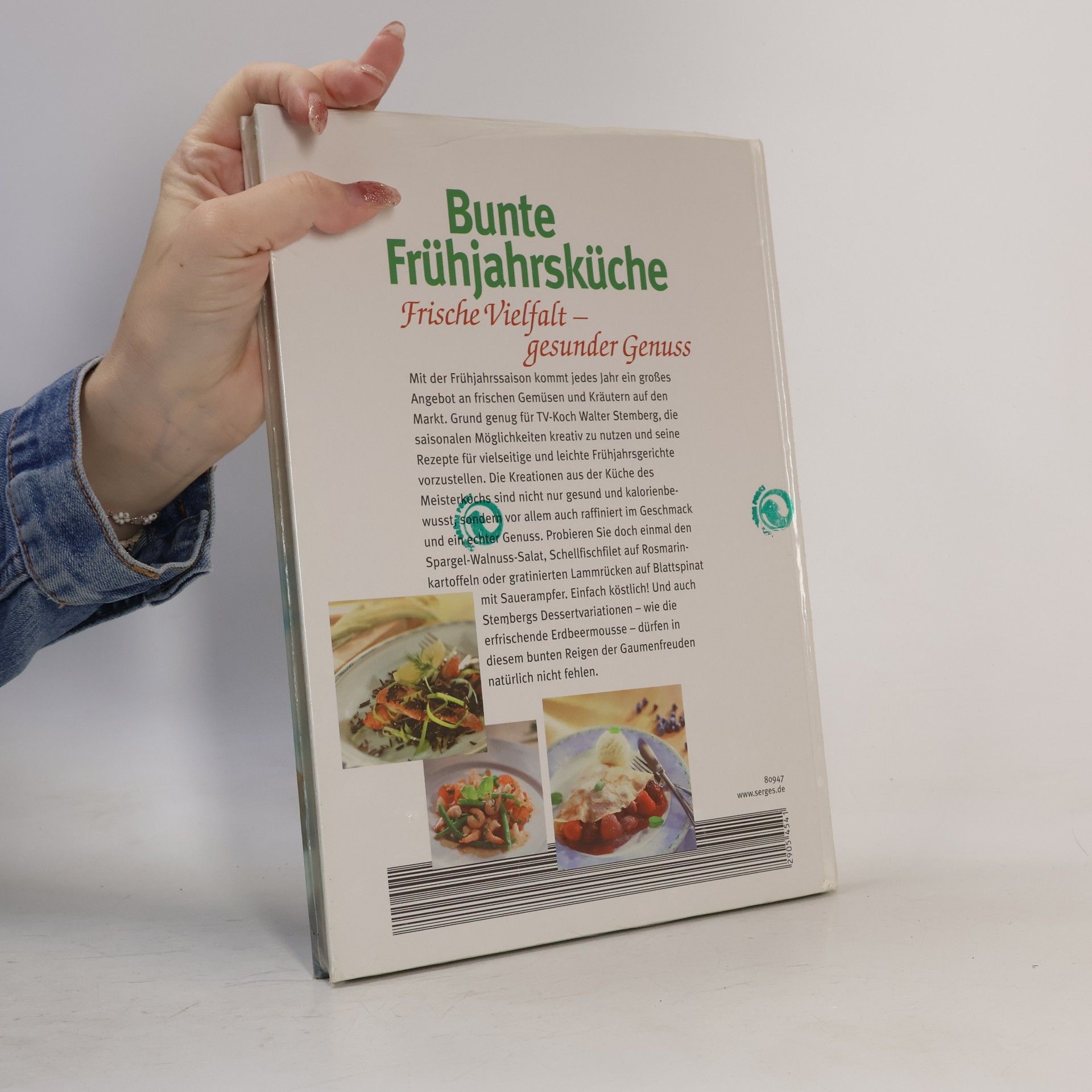 Walter Stemberg Bunte Frühjahrsküche : Frische Vielfalt - gesunder Genuss