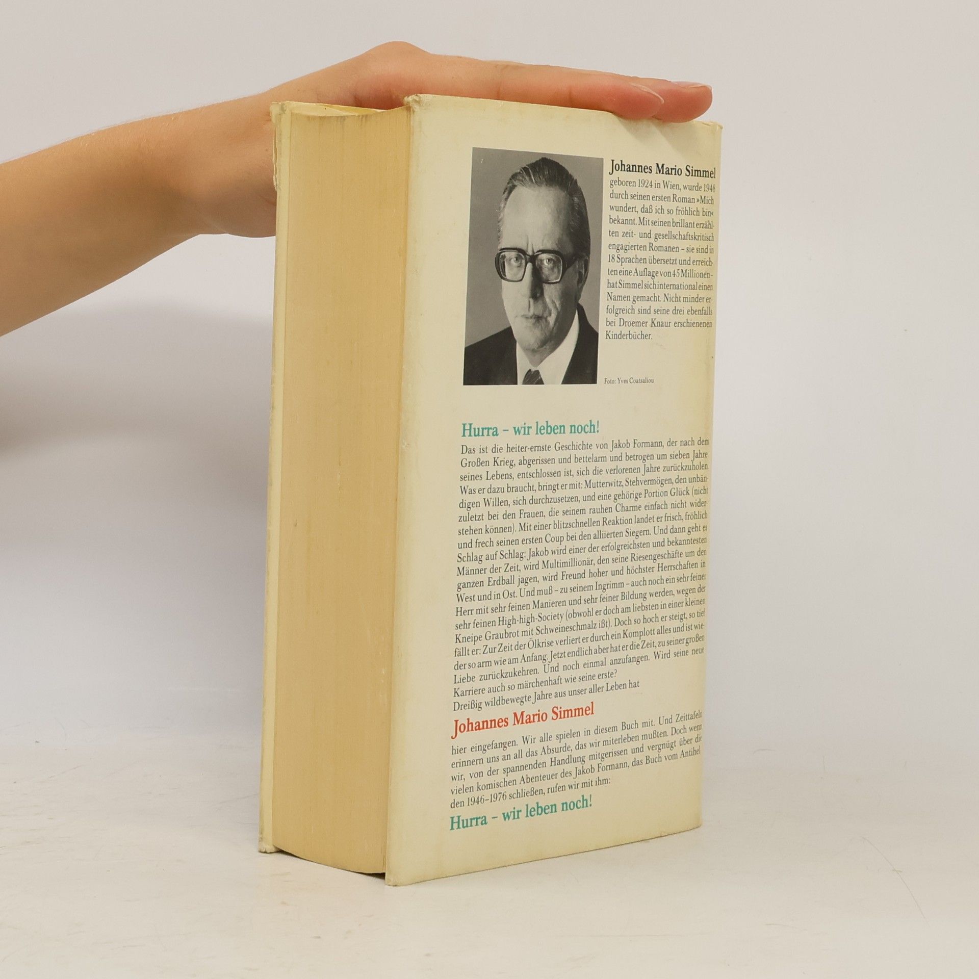 Johannes Mario Simmel Hurra, wir leben noch
